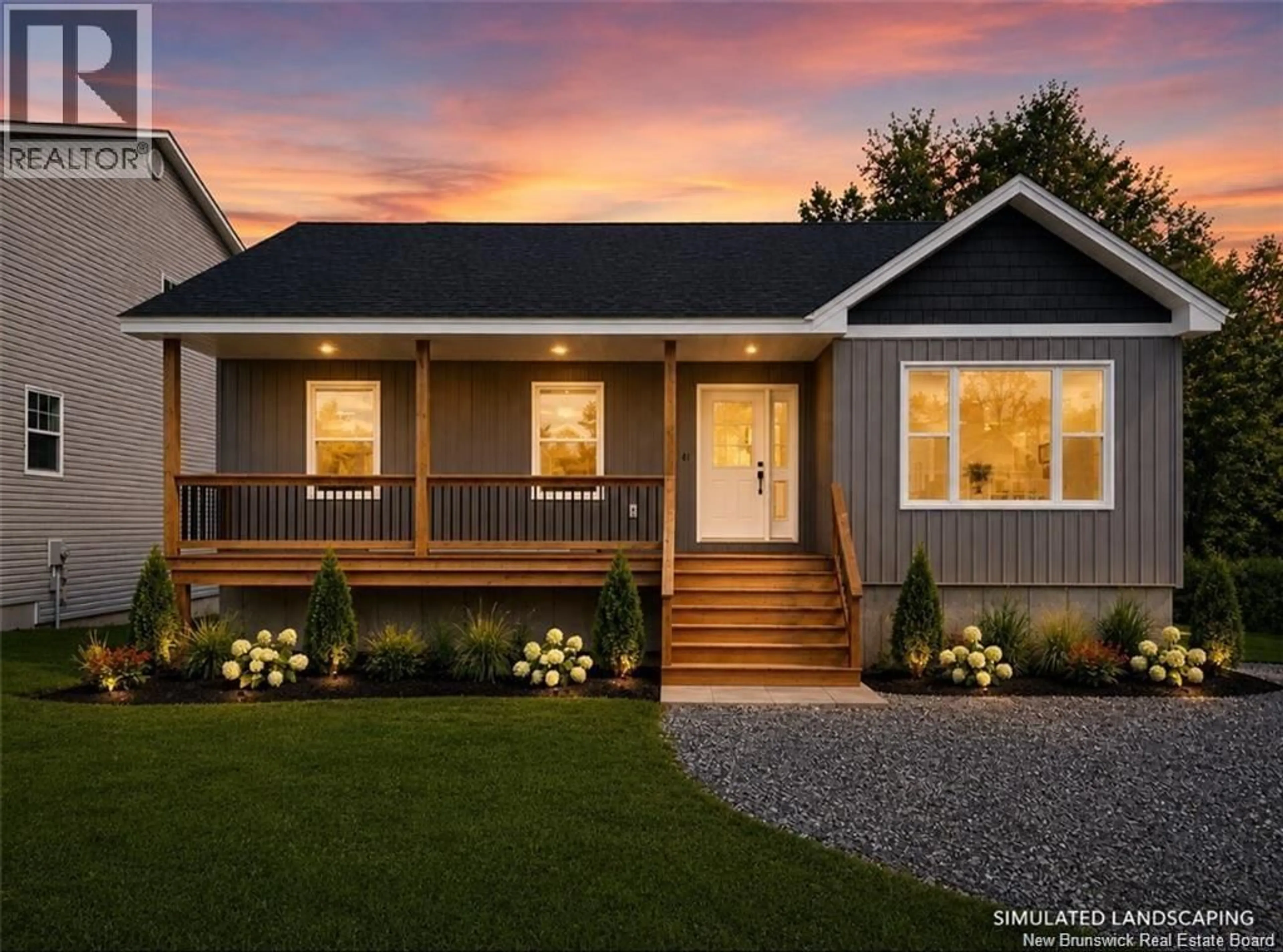 Home with vinyl exterior material, street for 59 MALIBU STREET, Marysville New Brunswick E3A5P9
