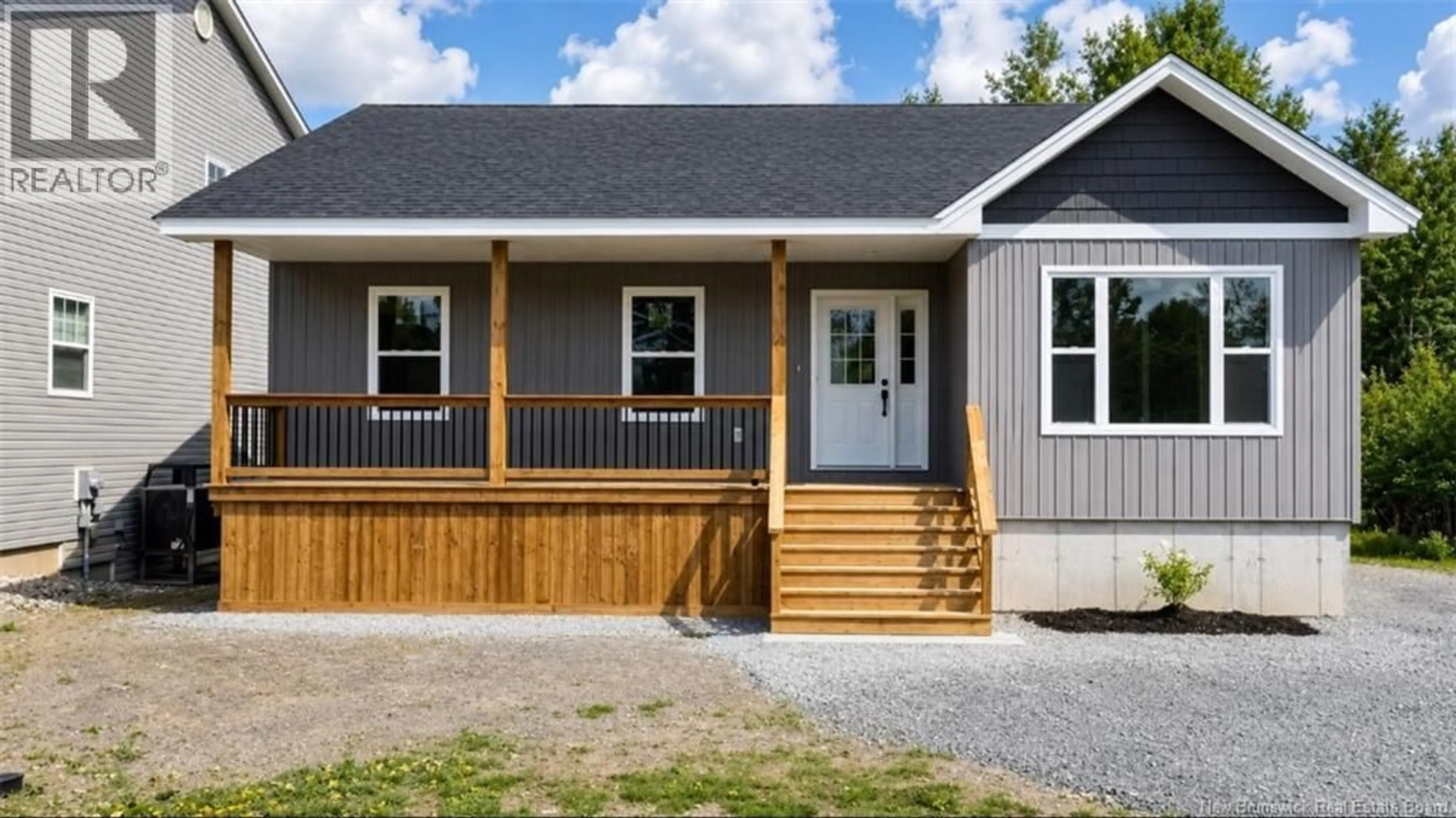 Home with vinyl exterior material, street for 59 MALIBU STREET, Marysville New Brunswick E3A5P9