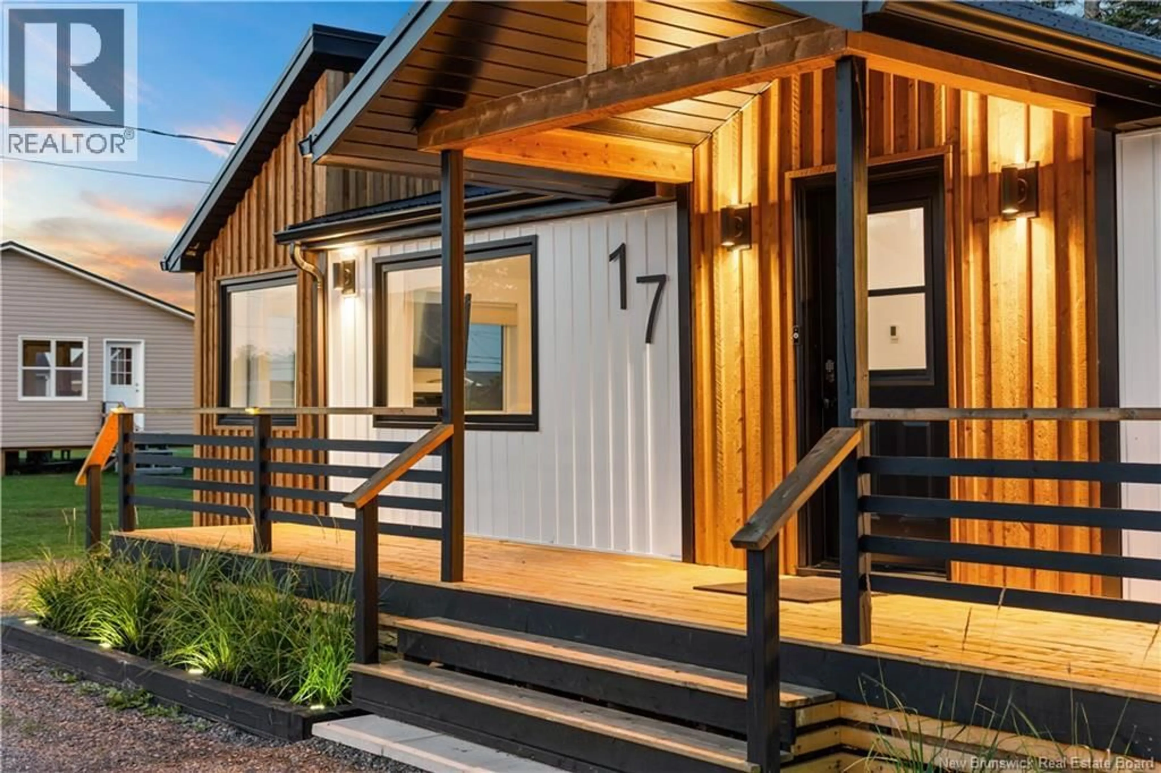 Home with vinyl exterior material, street for 17 SANDPIPER, Grande-Digue New Brunswick E4R5X8