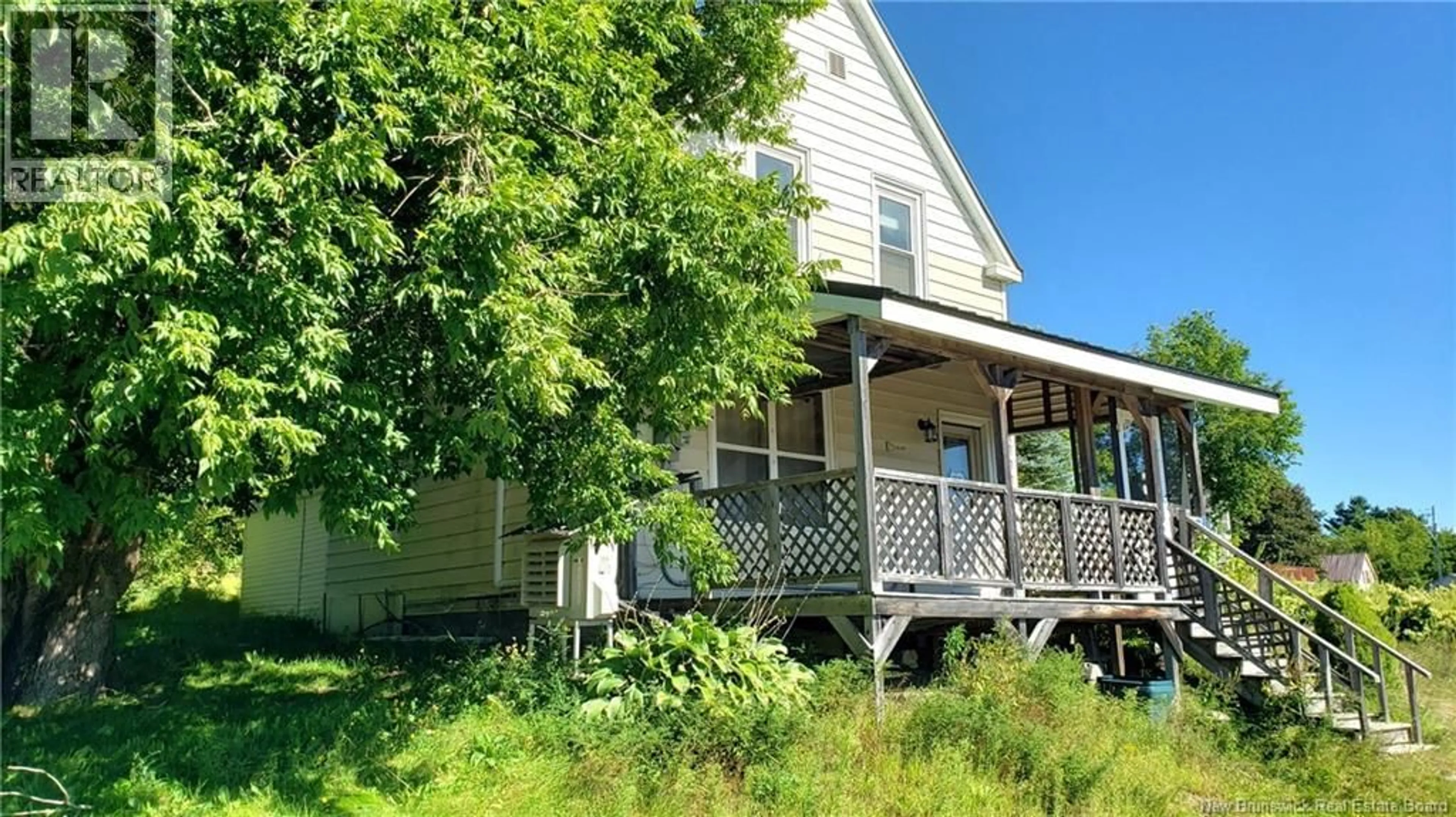 A pic from outside/outdoor area/front of a property/back of a property/a pic from drone, street for 21 CLIFFORD STREET, McAdam New Brunswick E6J1J7
