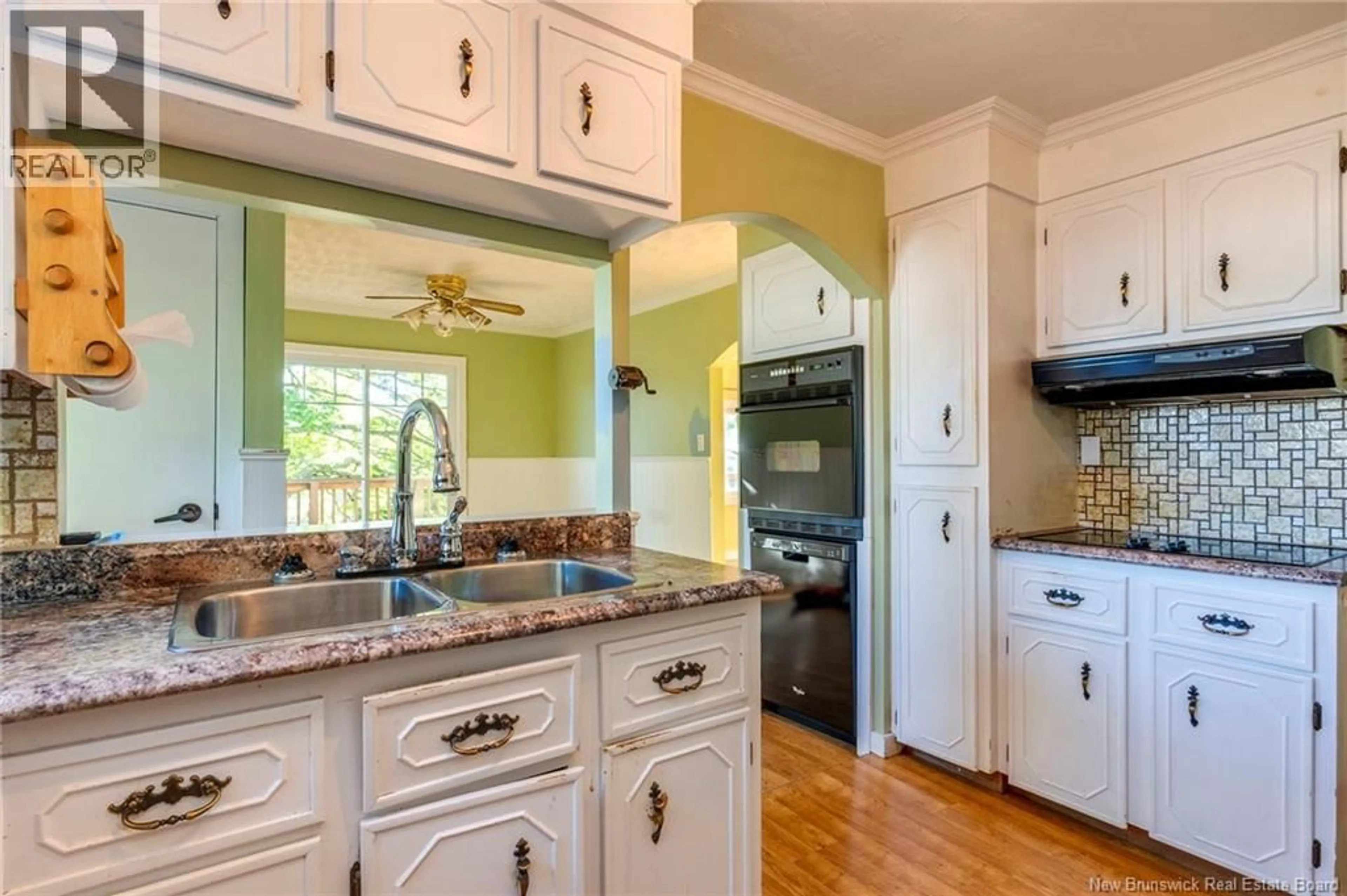 Open concept kitchen, ceramic/tile floor for 19 BRANDY CRESCENT, Grand Bay-Westfield New Brunswick E5K2W9