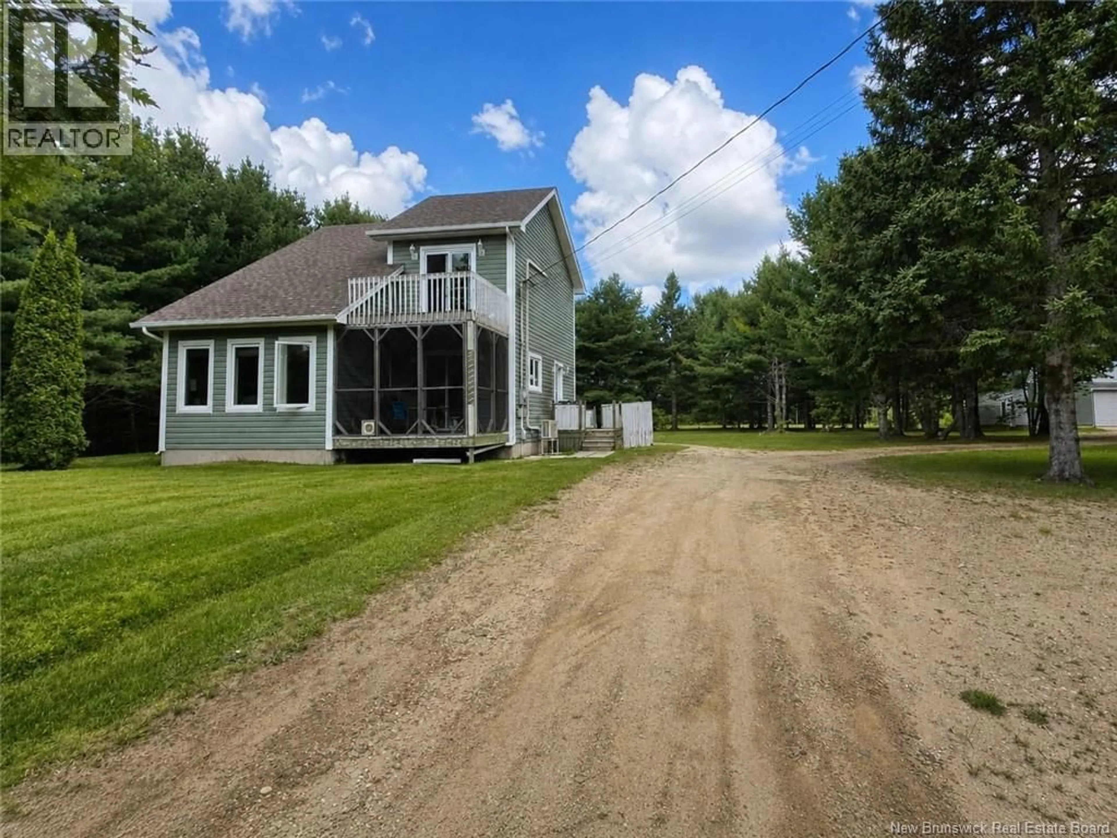 A pic from outside/outdoor area/front of a property/back of a property/a pic from drone, unknown for 735 ROUTE 445, Fairisle New Brunswick E9G2W8