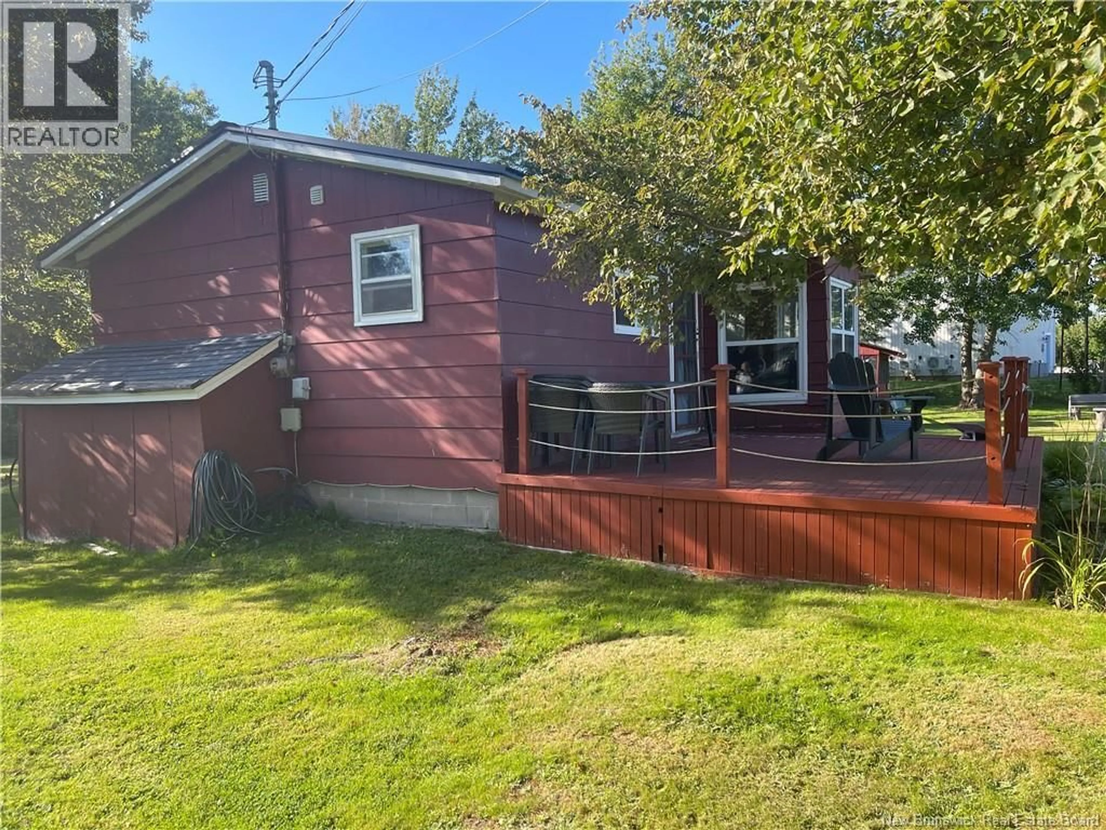 A pic from outside/outdoor area/front of a property/back of a property/a pic from drone, street for 42 MODESTE, Trois Ruisseaux New Brunswick E4N2X3