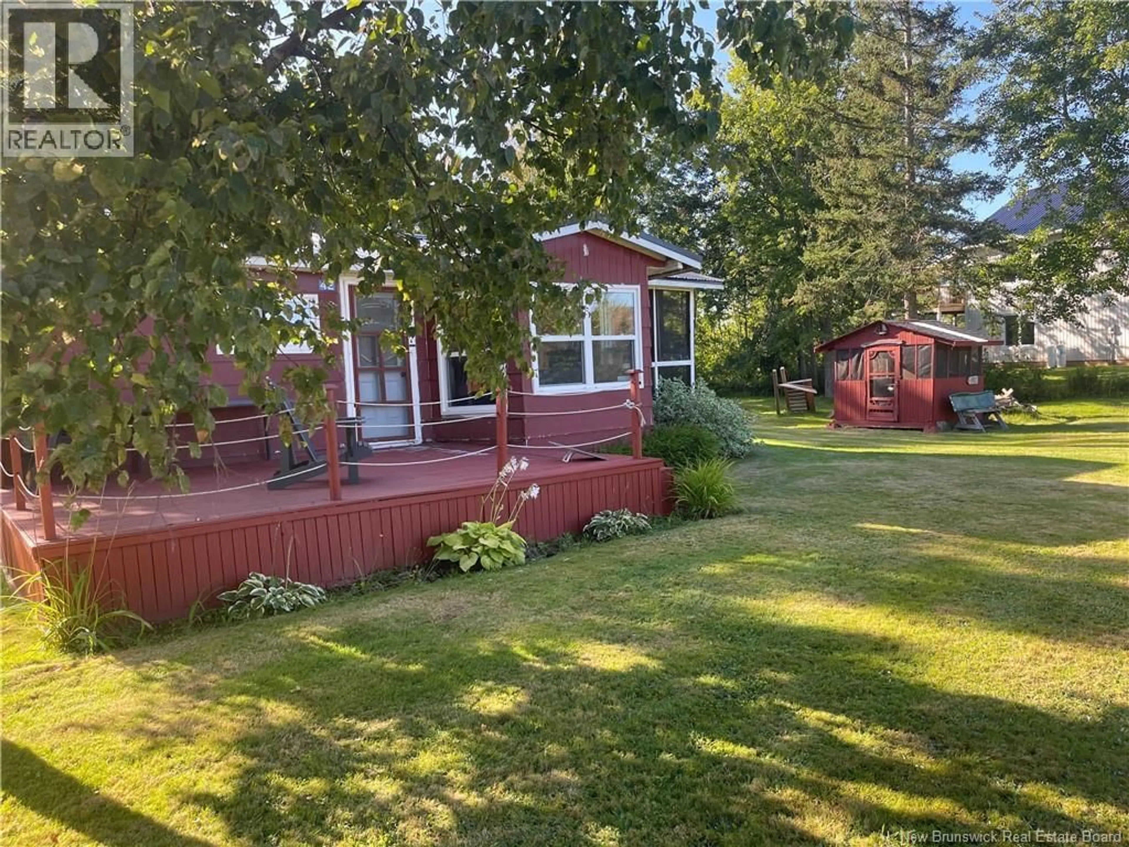 A pic from outside/outdoor area/front of a property/back of a property/a pic from drone, unknown for 42 MODESTE, Trois Ruisseaux New Brunswick E4N2X3