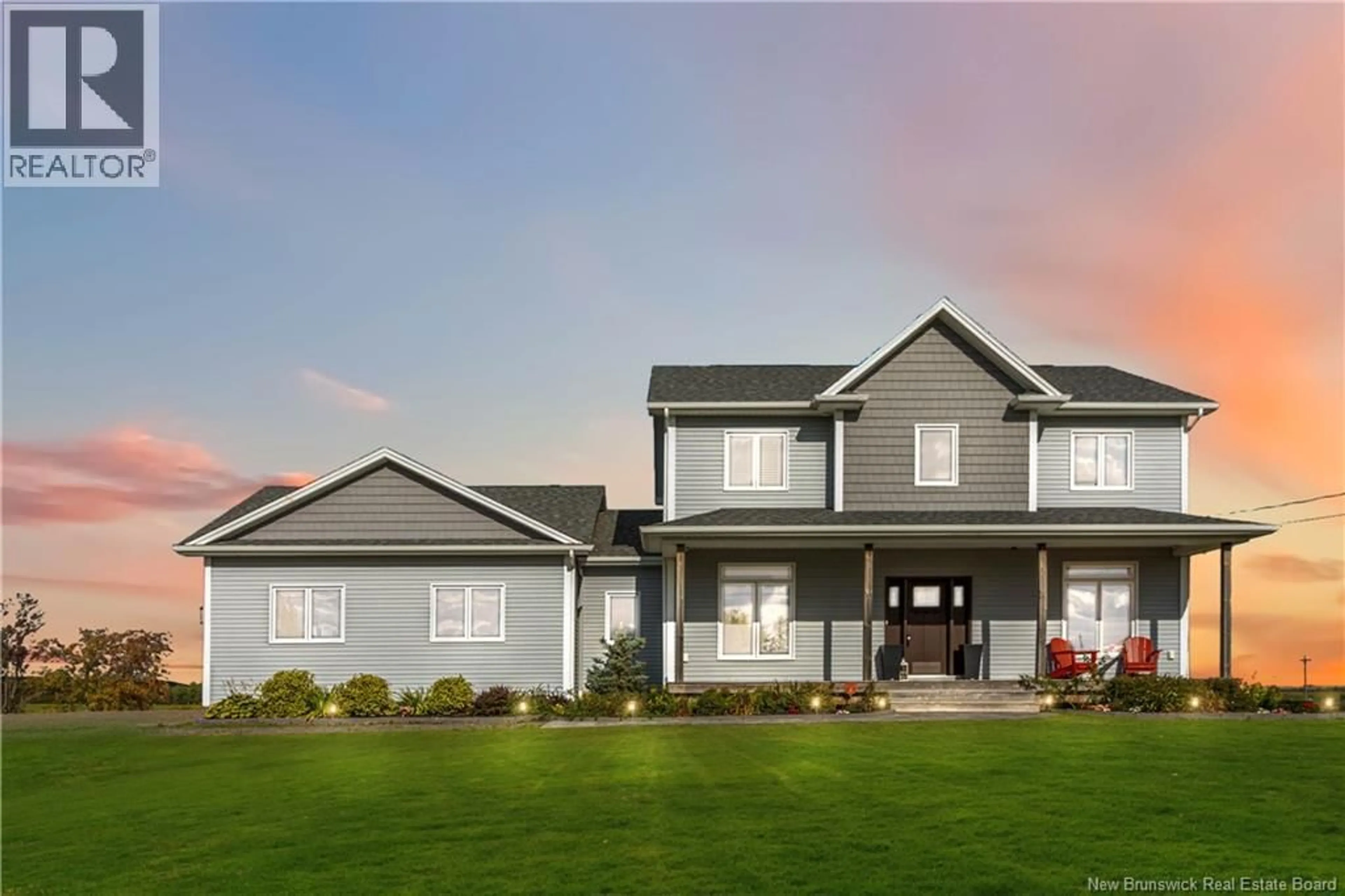 Home with vinyl exterior material, building for 8 BRINNER ROAD, Steeves Mountain New Brunswick E1G0V9