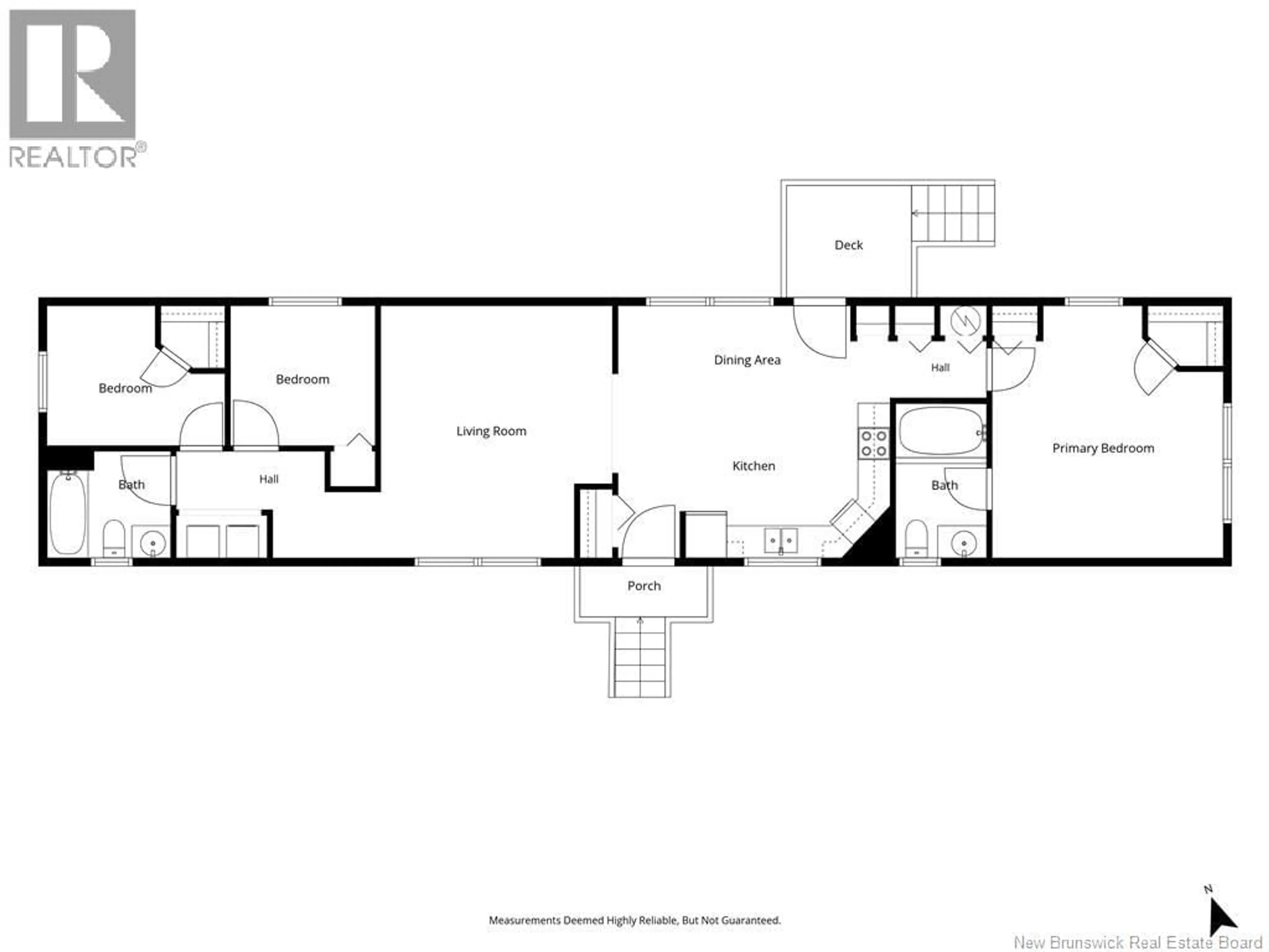 Floor plan for 418 PARKER ROAD, Parker Road New Brunswick E1V5E6