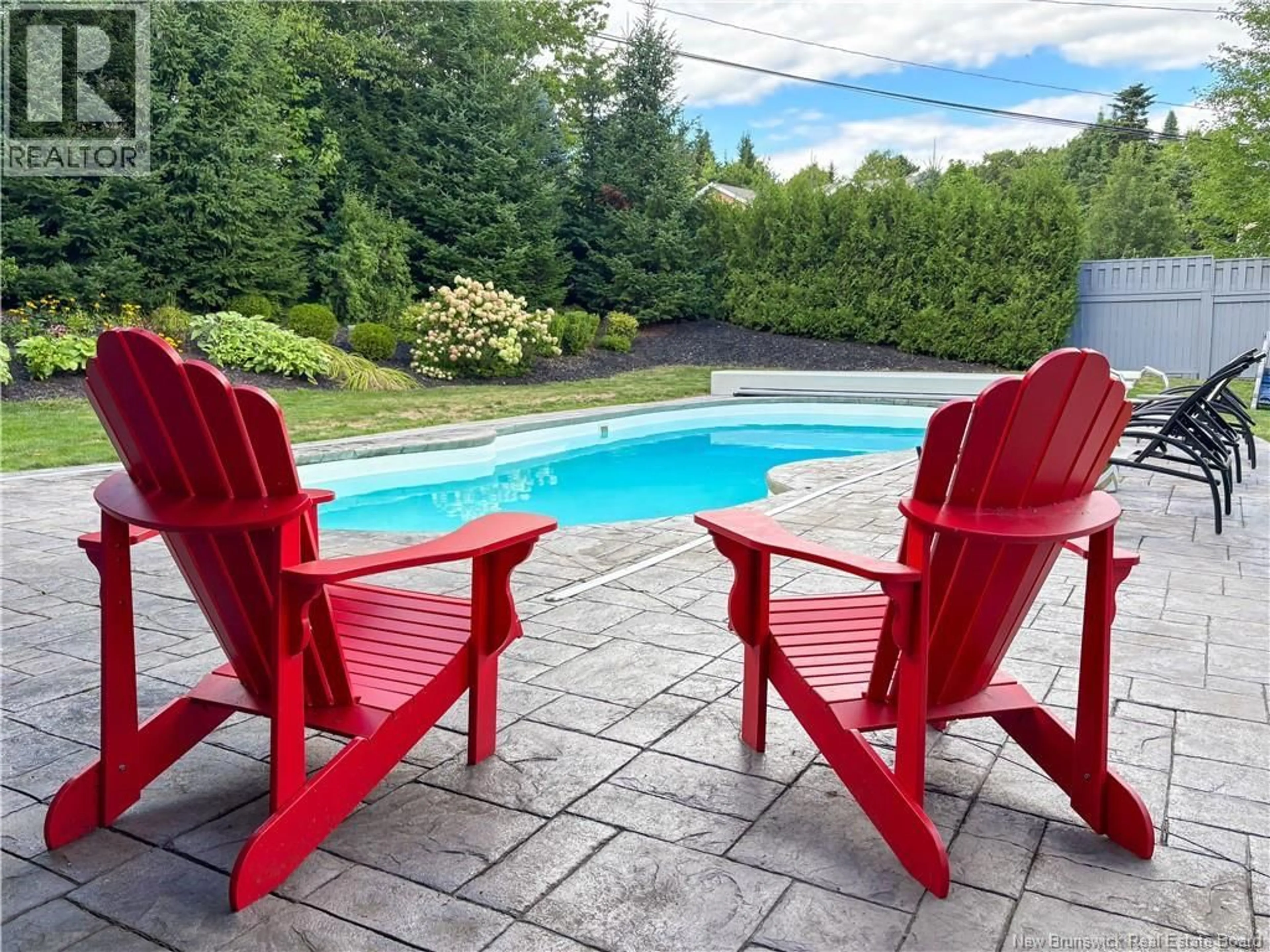 Patio, water/lake/river/ocean view for 91 QUEENSBURY DRIVE, Quispamsis New Brunswick E2E5Y7