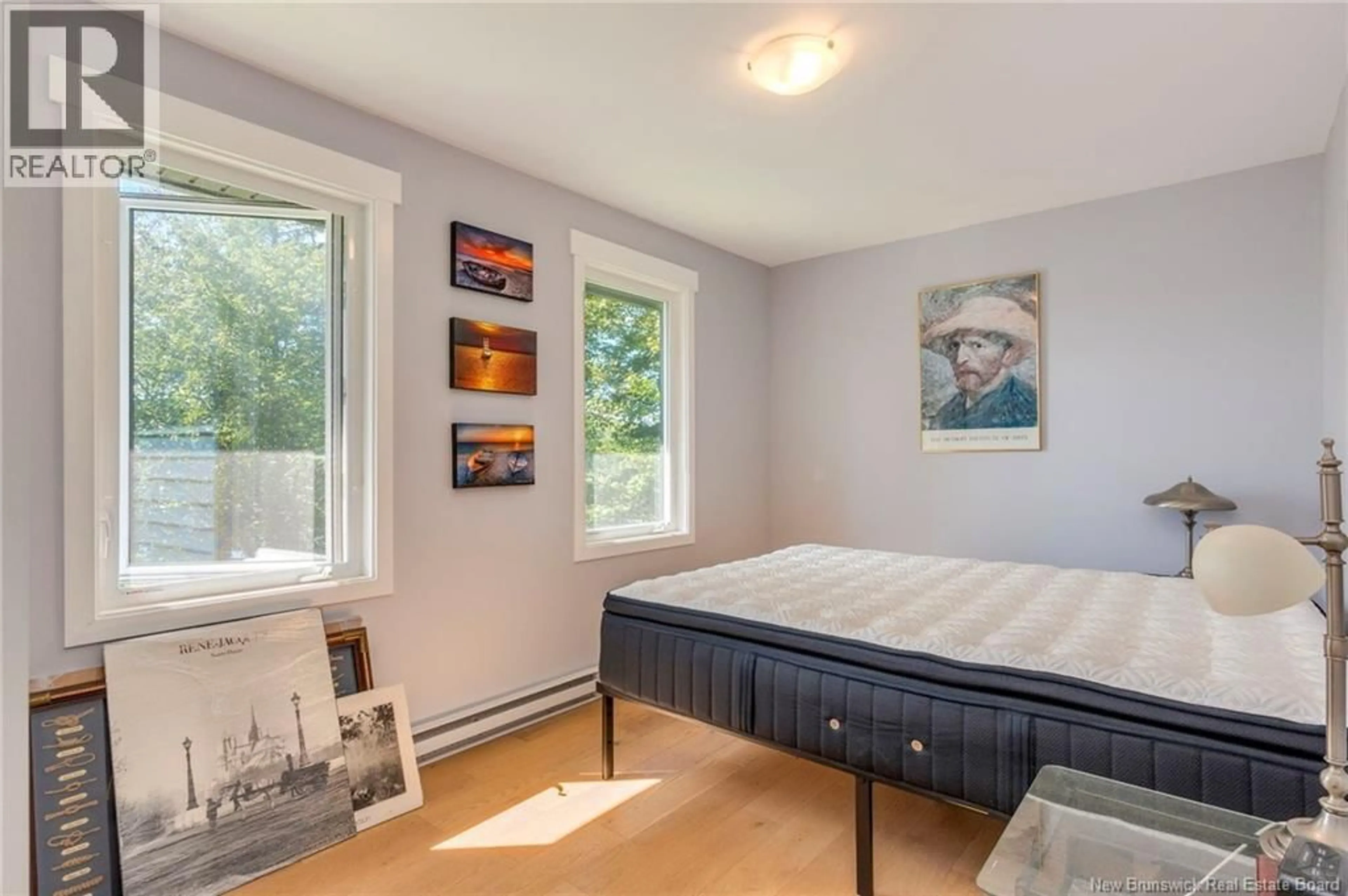 Bedroom with bed, wood/laminate floor for 15 WORDEN ROAD, Kingston New Brunswick E5N1S7