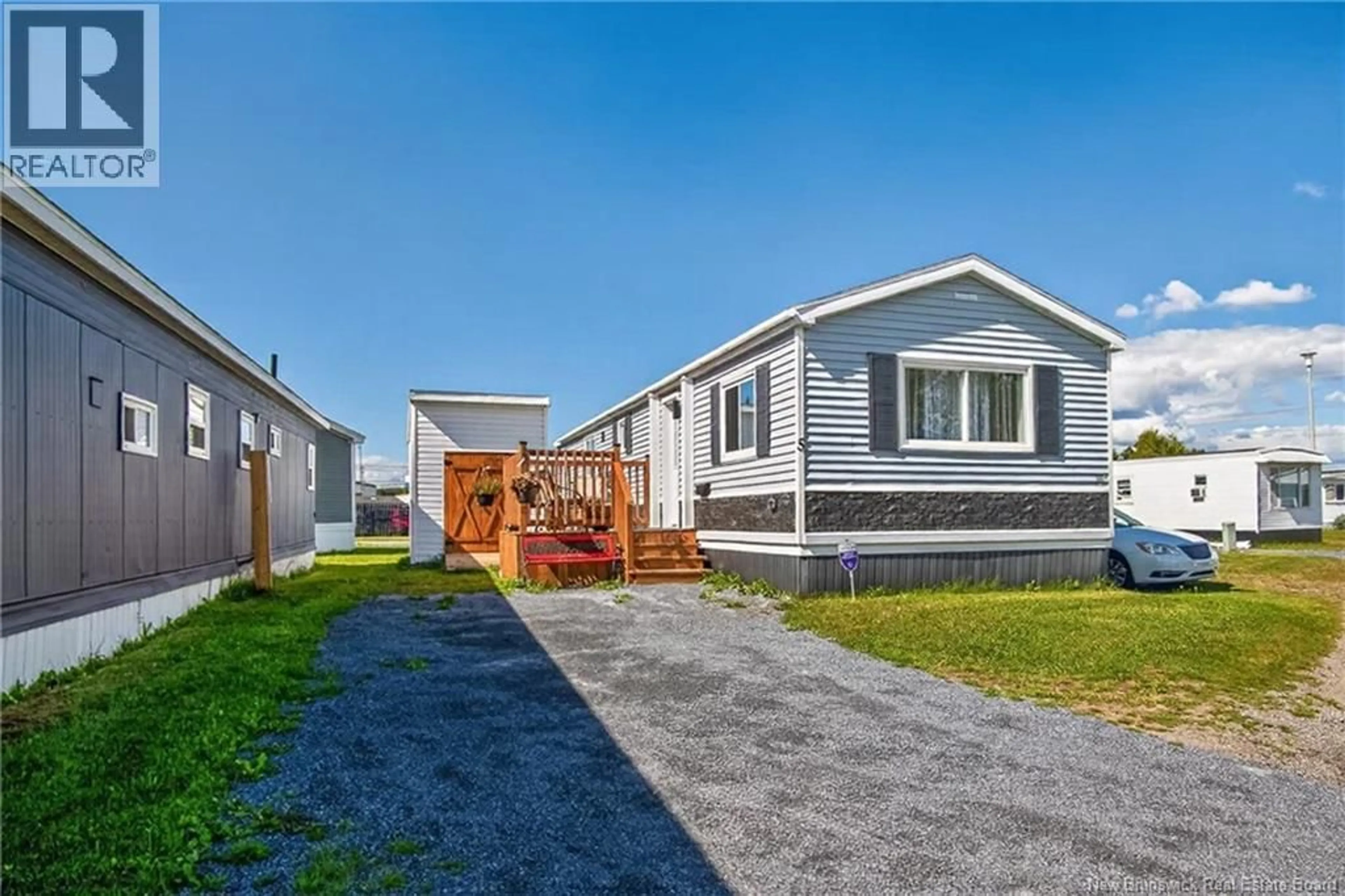 Home with vinyl exterior material, street for 5 DOVE STREET, Saint John New Brunswick E2J2R5