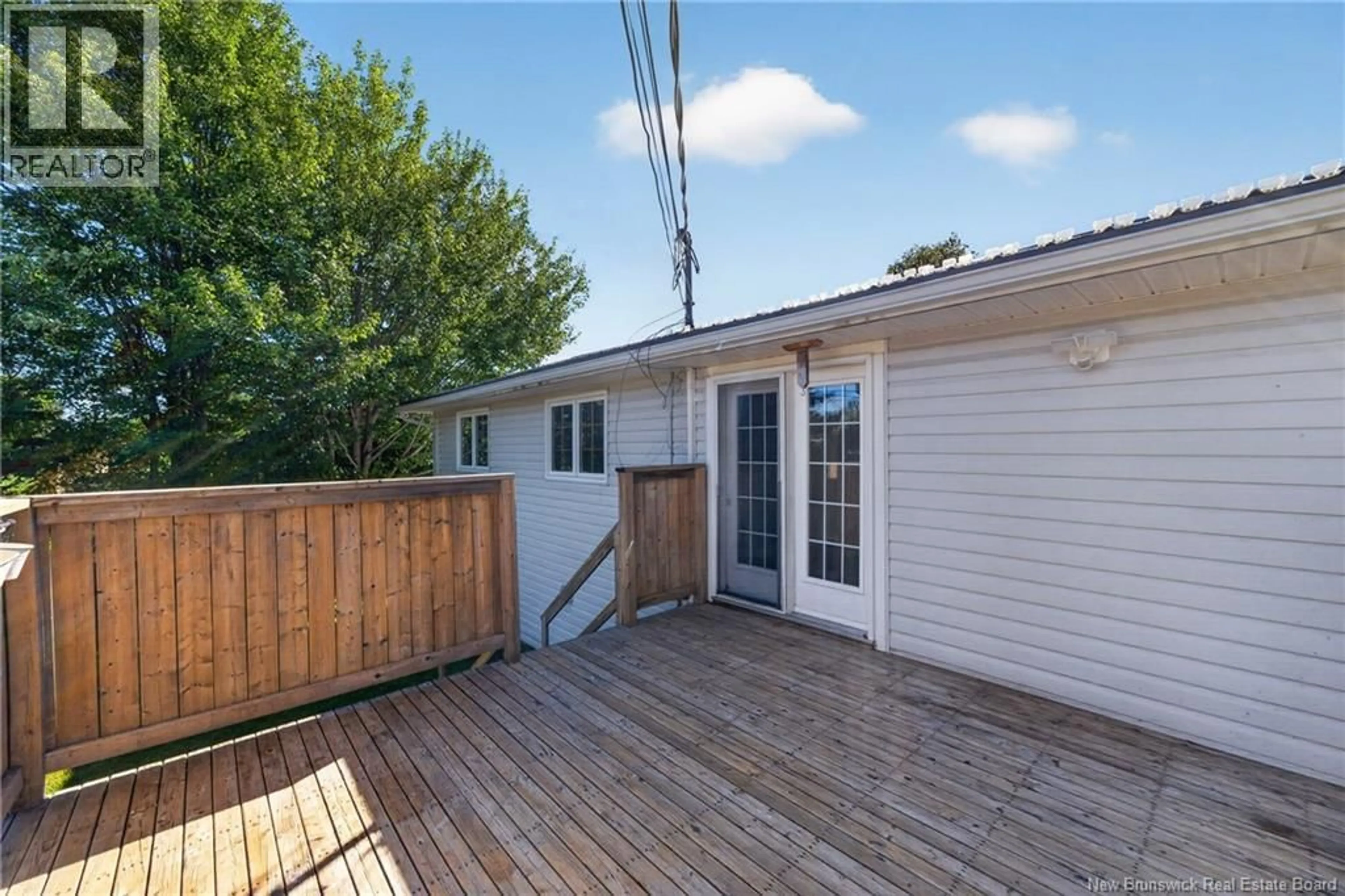 Patio, street for 22 PEMBROKE CRESCENT, Riverview New Brunswick E1B3Z8