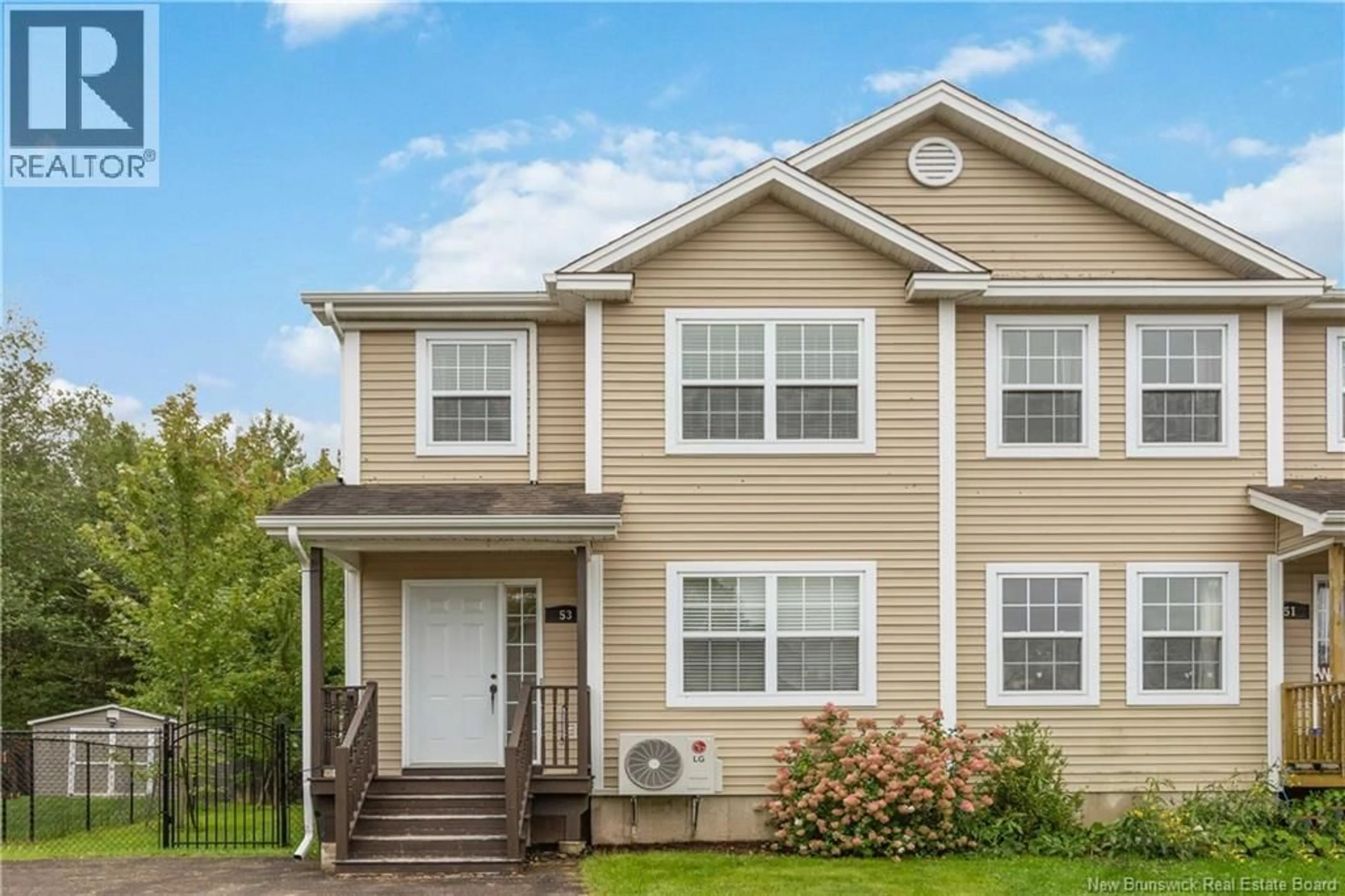 Home with vinyl exterior material, street for 53 DES ERABLES, Dieppe New Brunswick E1A8X7