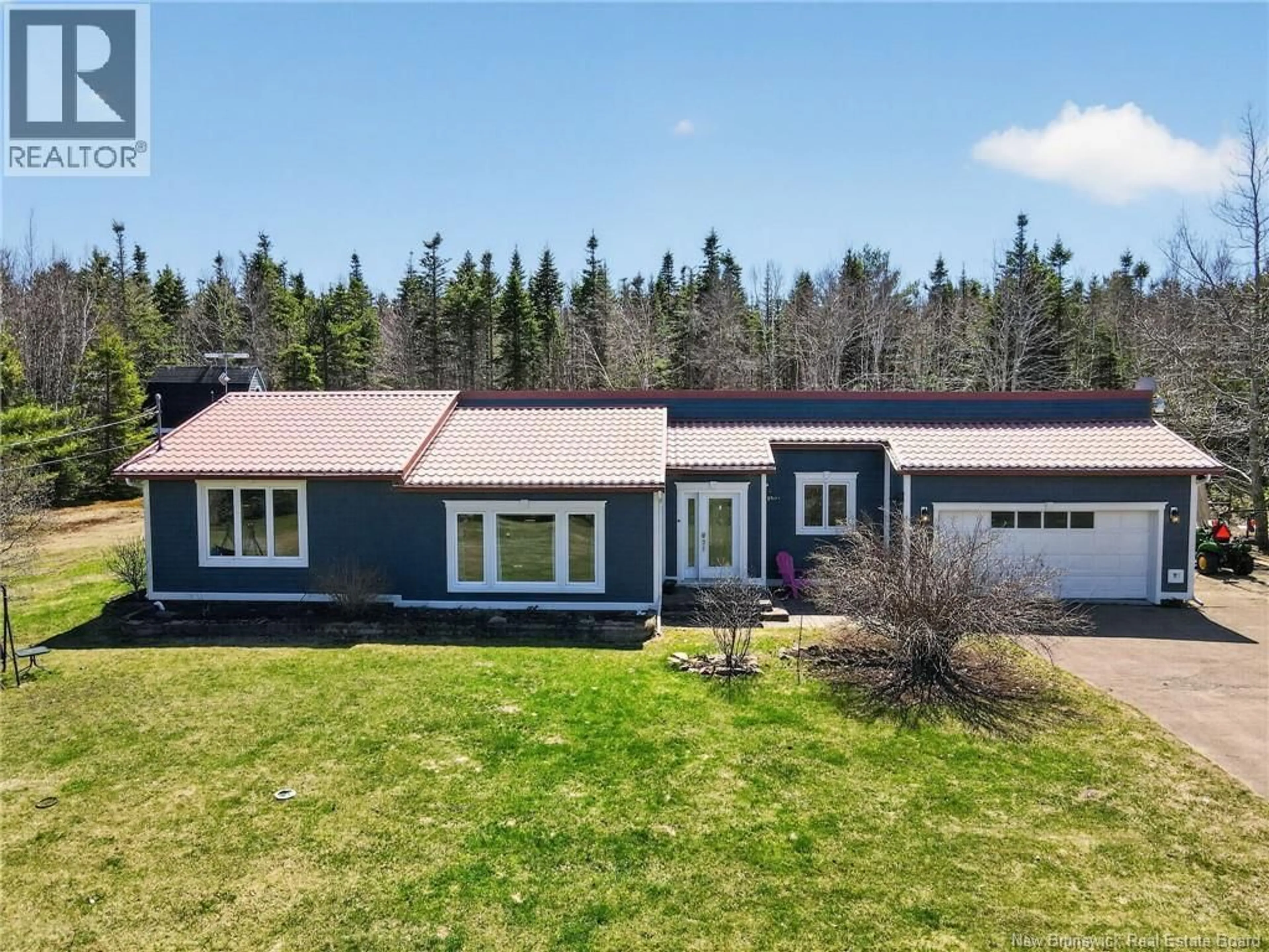 A pic from outside/outdoor area/front of a property/back of a property/a pic from drone, unknown for 915 DAWSON, Dawson Settlement New Brunswick E4H1Z4