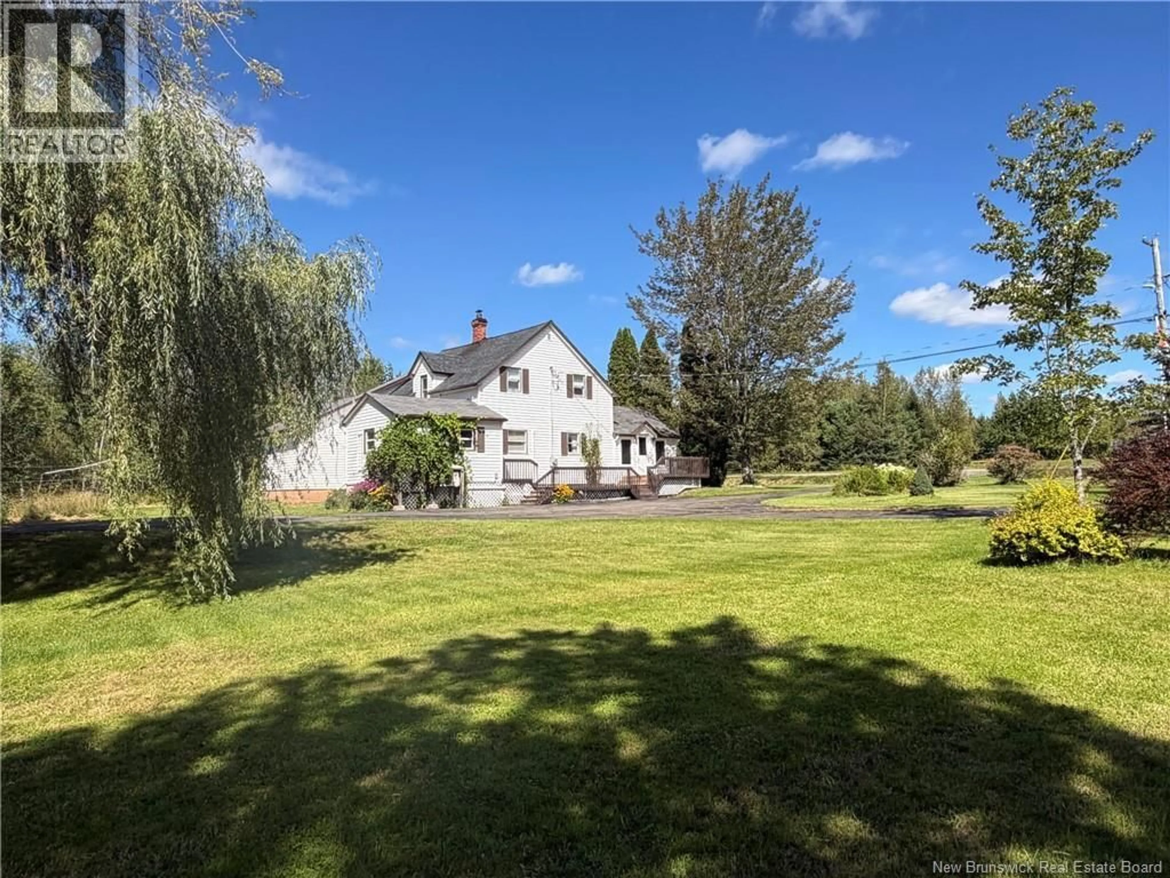 A pic from outside/outdoor area/front of a property/back of a property/a pic from drone, street for 429 SANITORIUM ROAD, The Glades New Brunswick E4J1W3