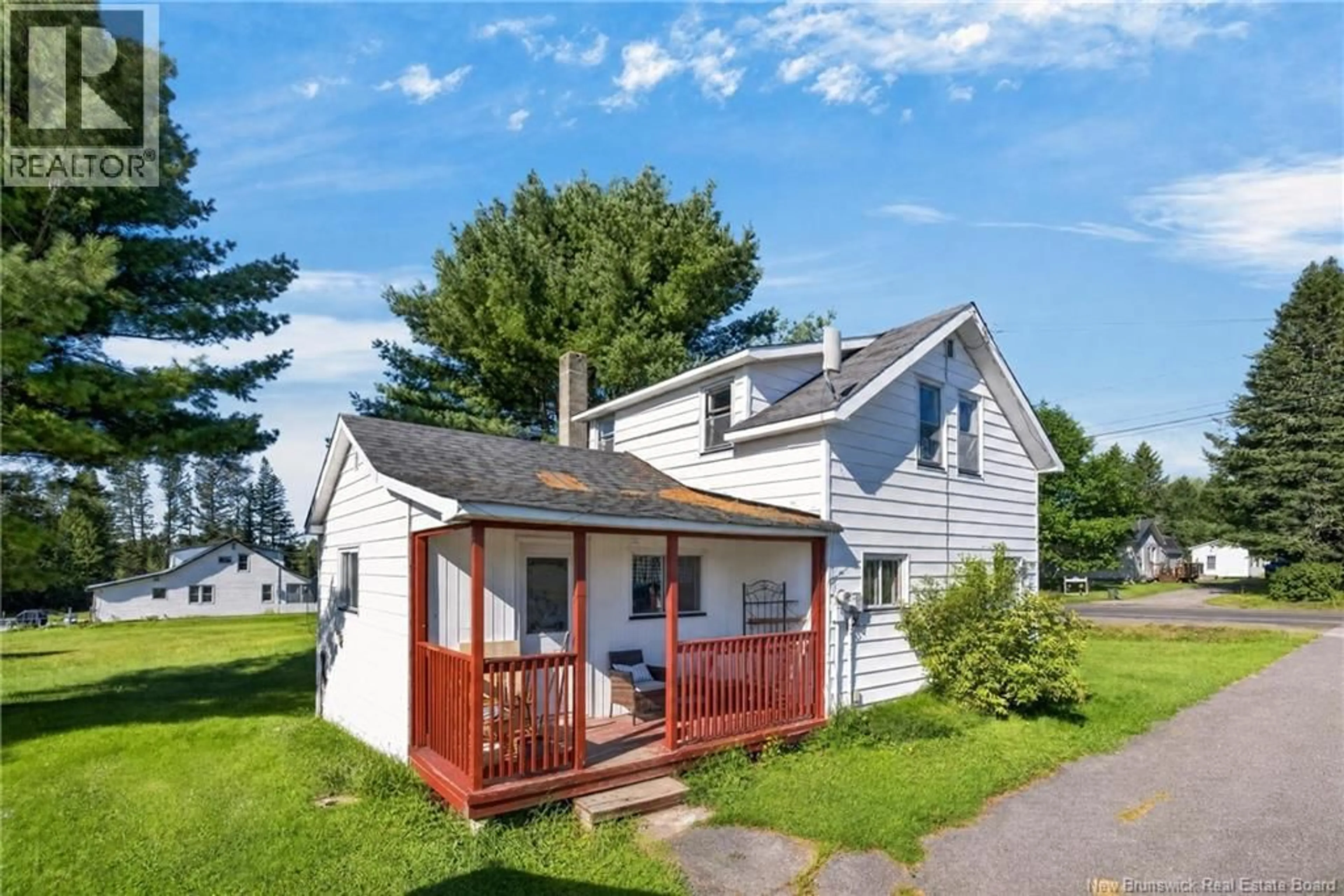 Home with vinyl exterior material, street for 5492 ROUTE 8, Astle New Brunswick E6A1P2