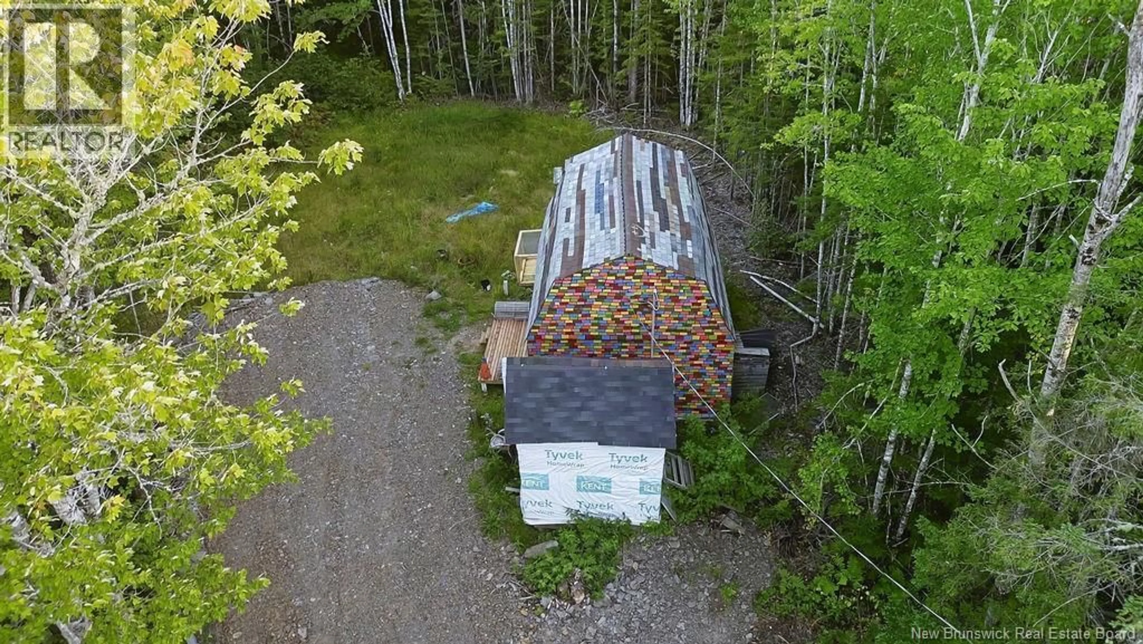A pic from outside/outdoor area/front of a property/back of a property/a pic from drone, unknown for 12 THORNE BROOK ROAD, Havelock New Brunswick E4Z0G2