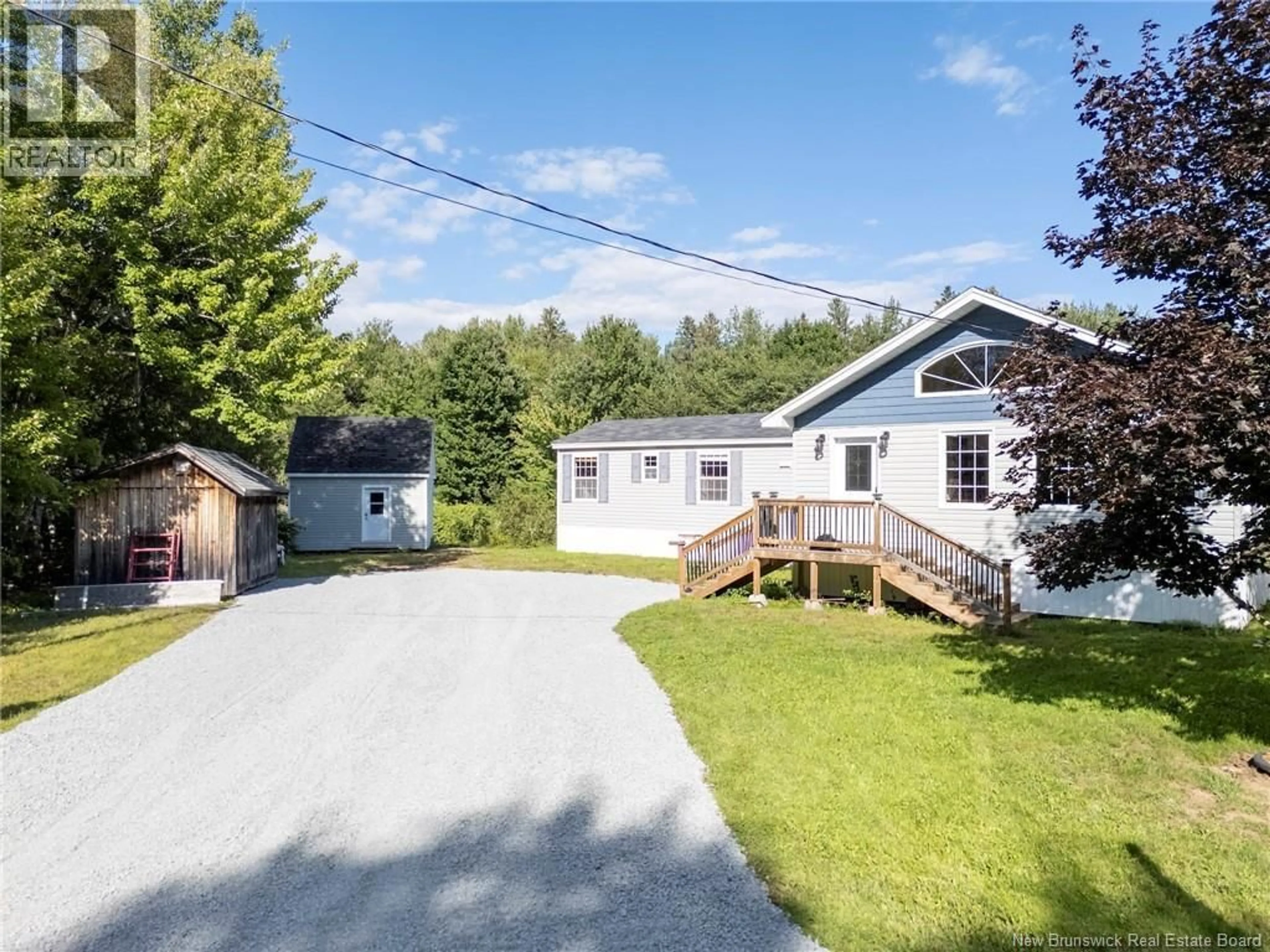 A pic from outside/outdoor area/front of a property/back of a property/a pic from drone, street for 108 LANDING ROAD, Geary New Brunswick E2V3Z2
