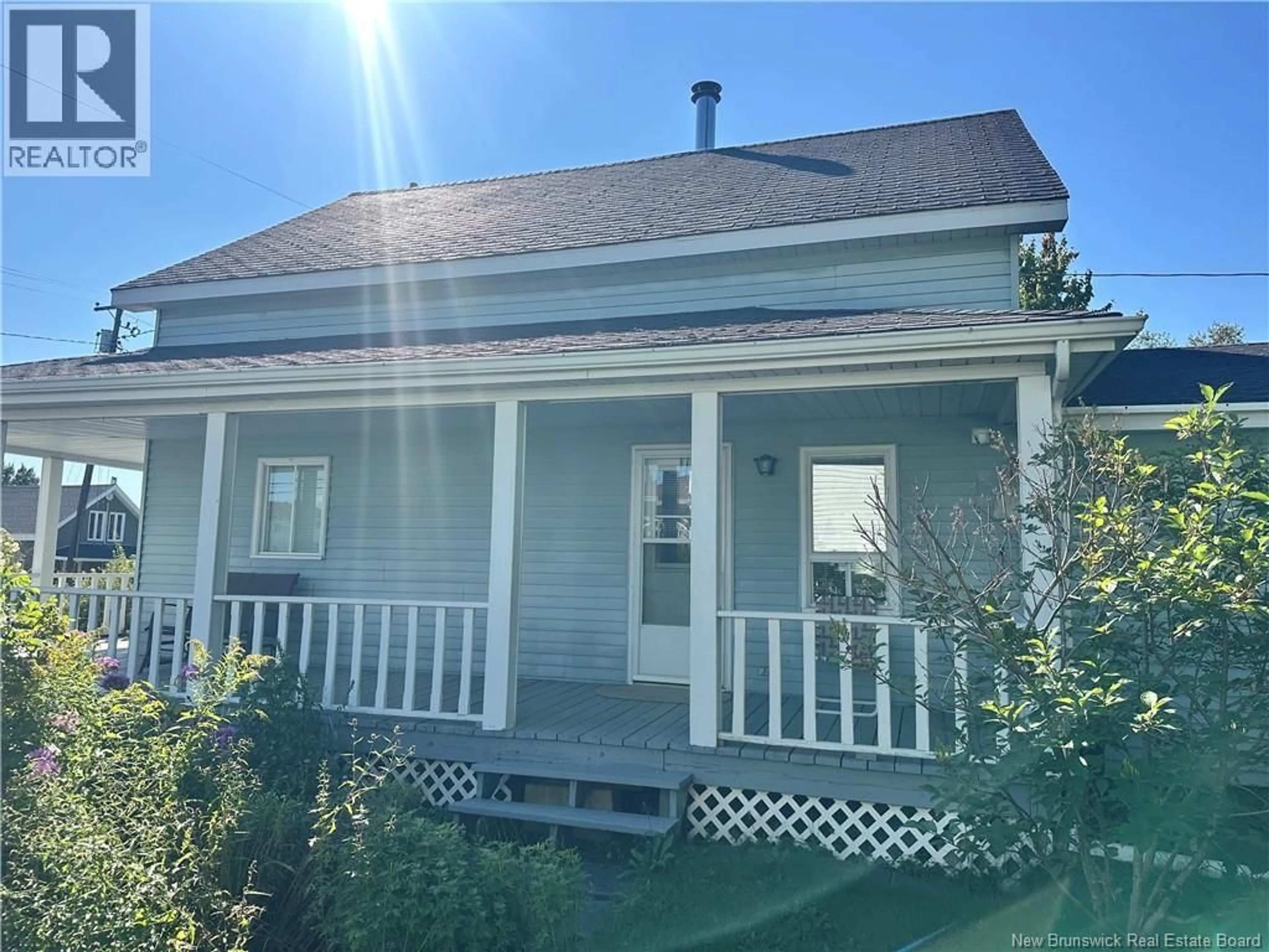 Home with vinyl exterior material, street for 76 ST-JEAN-BATISTE STREET, Kedgwick New Brunswick E8B1M2