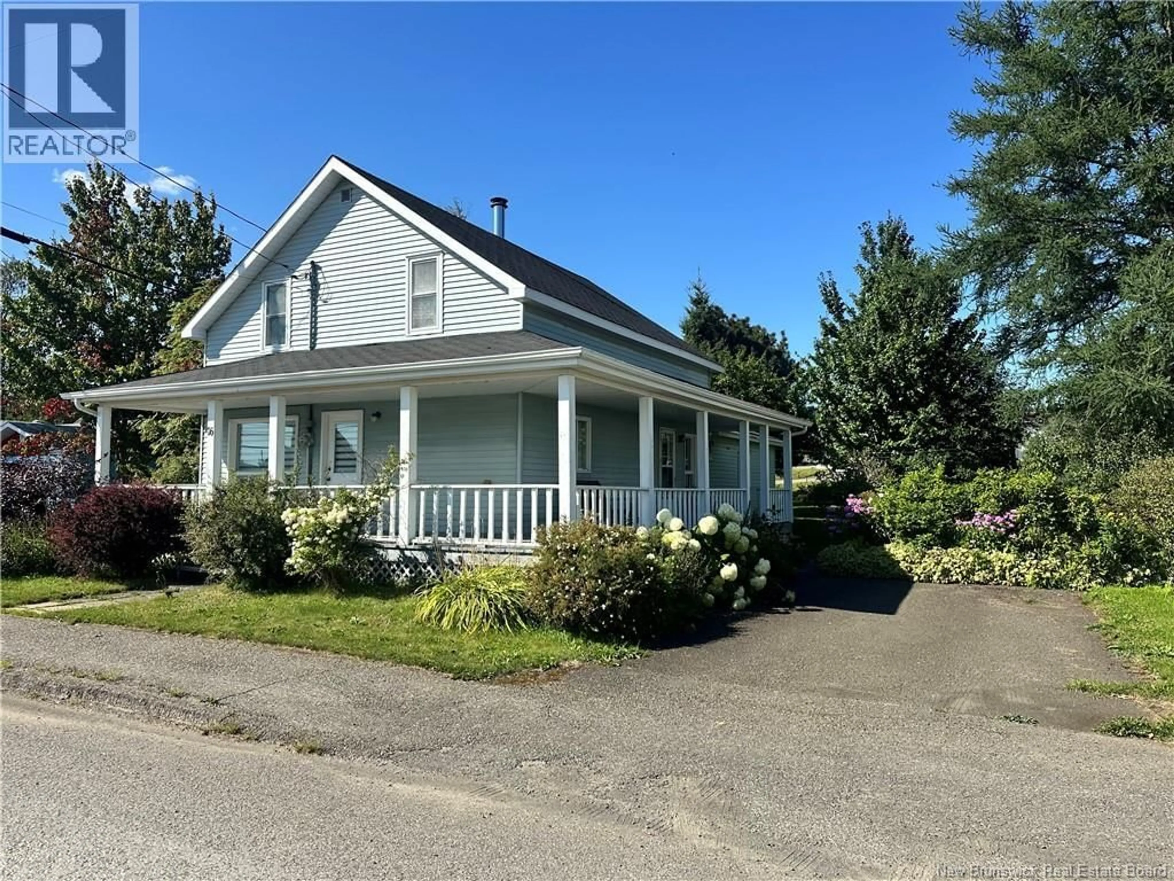 Home with vinyl exterior material, street for 76 ST-JEAN-BATISTE STREET, Kedgwick New Brunswick E8B1M2