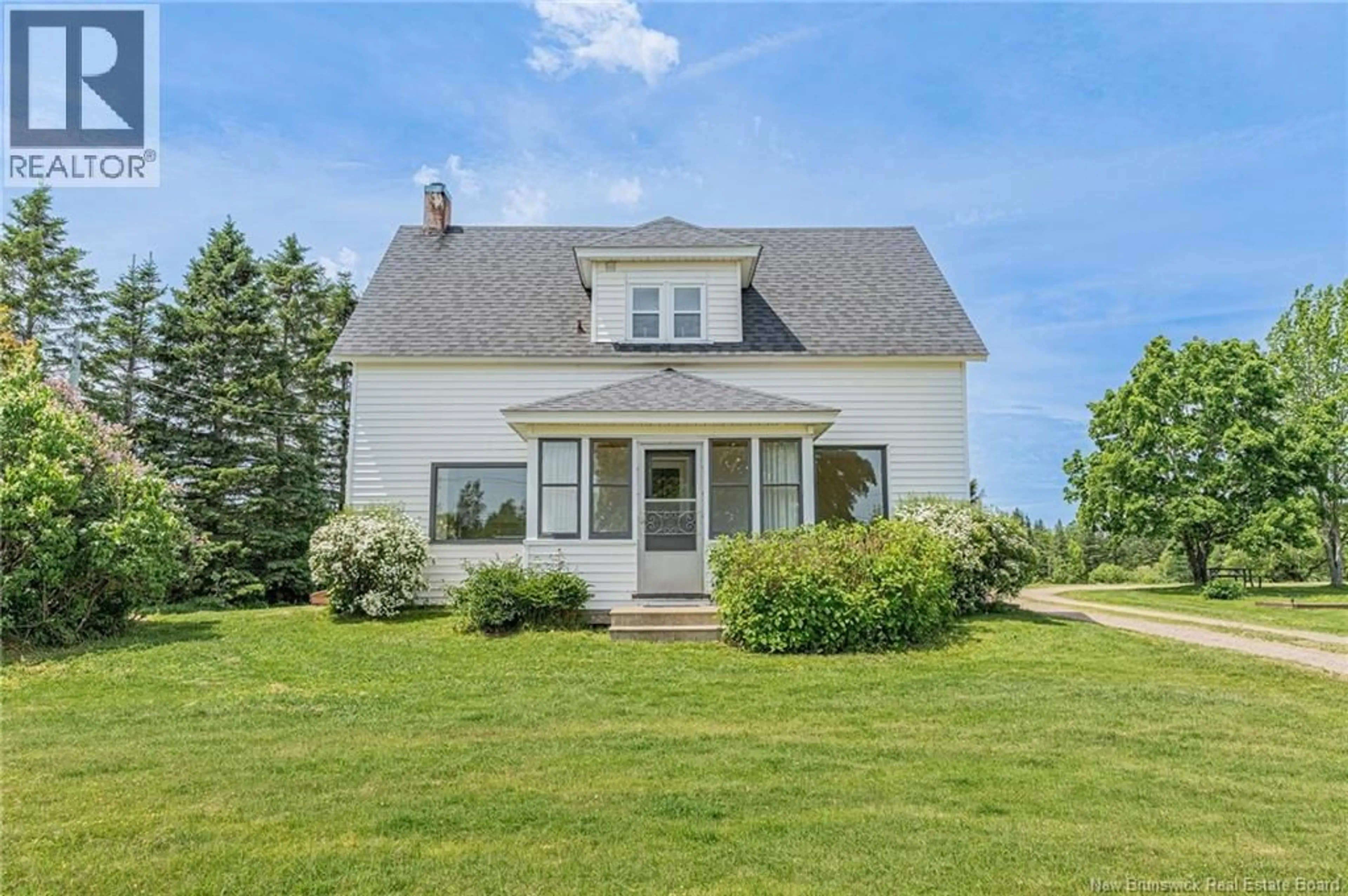 Home with vinyl exterior material, street for 2118 ROUTE 3, Harvey New Brunswick E6K3W9