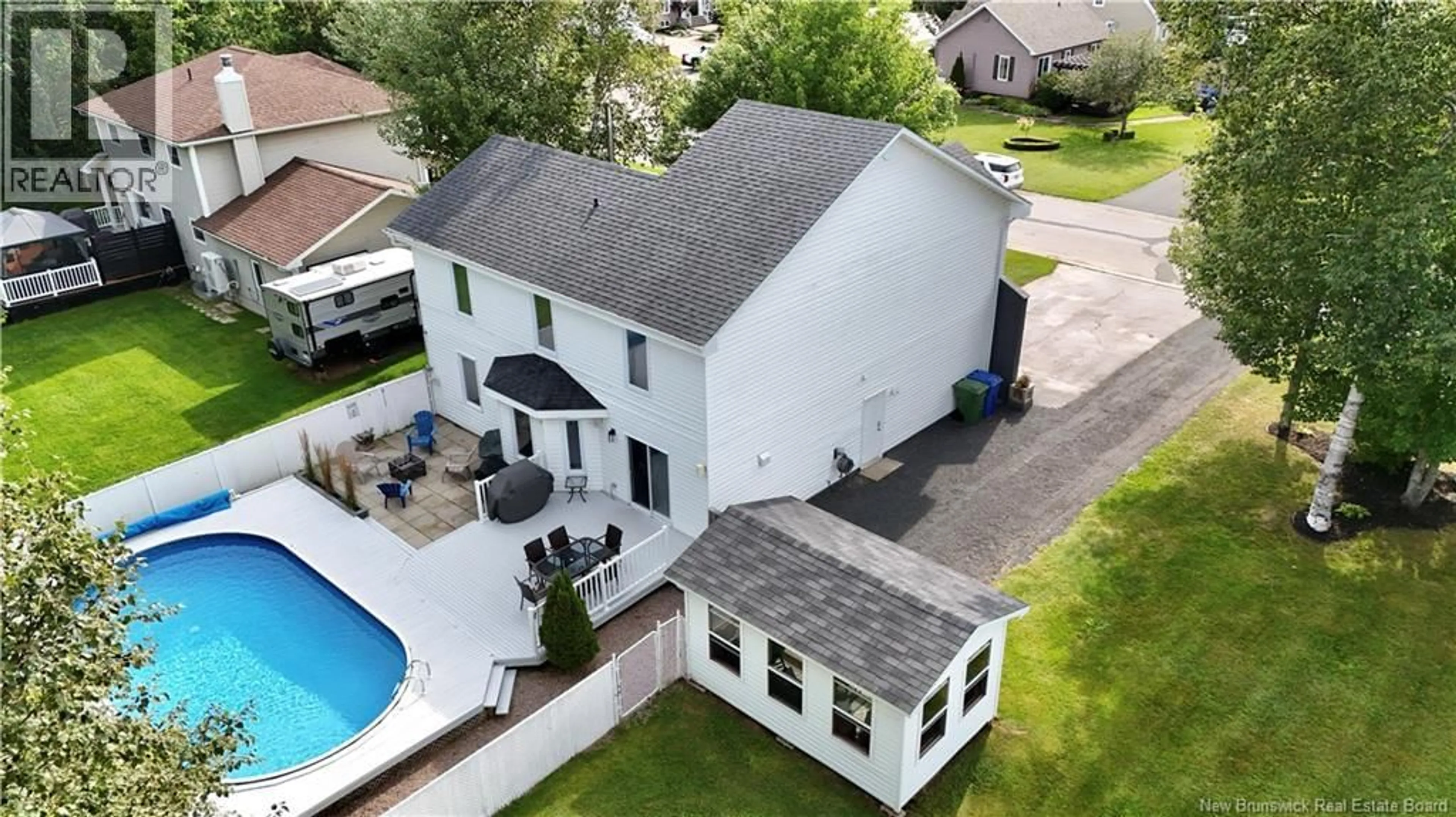 A pic from outside/outdoor area/front of a property/back of a property/a pic from drone, unknown for 976 HUARDS, Beresford New Brunswick E8K1K4