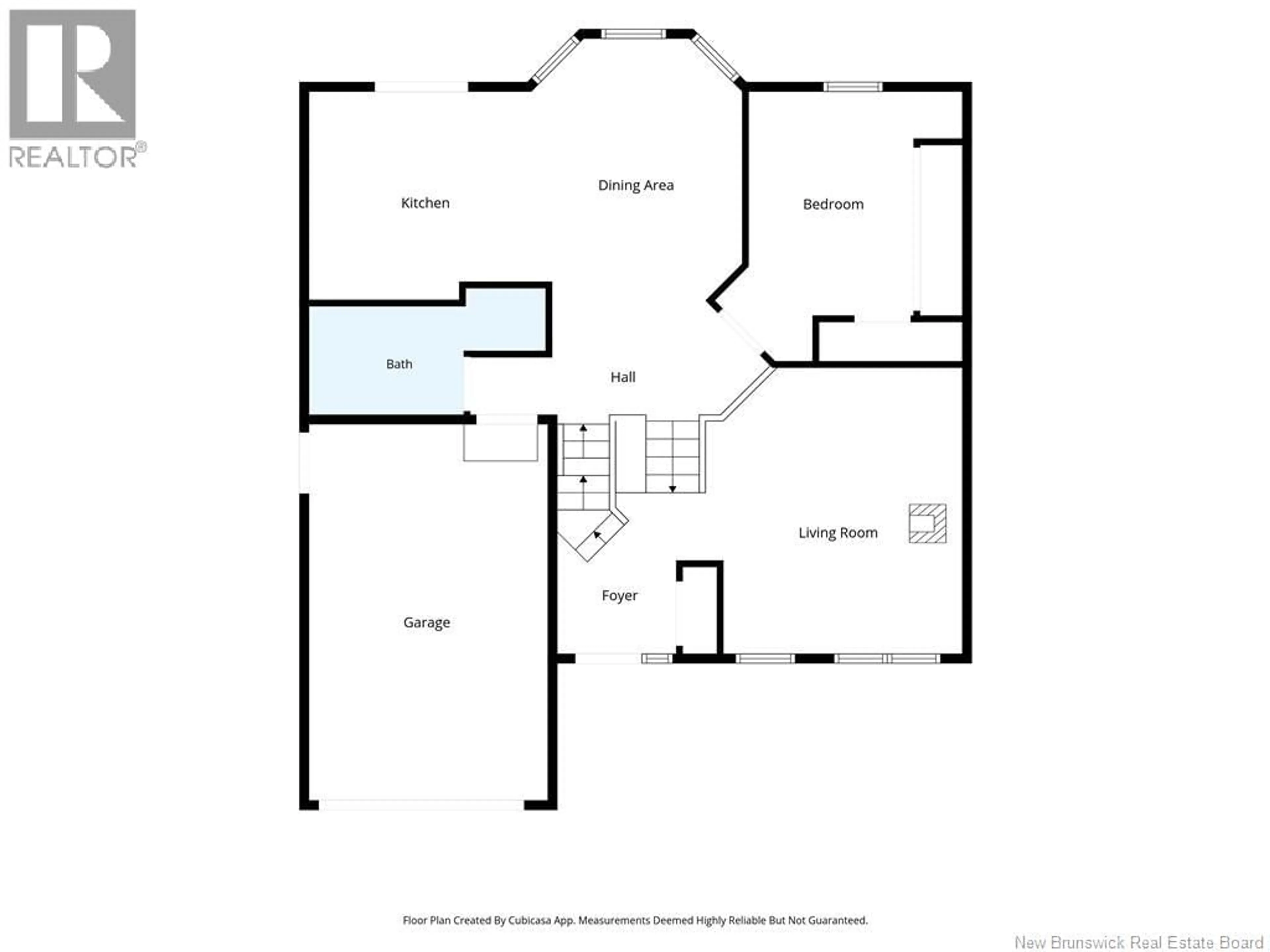 Floor plan for 976 HUARDS, Beresford New Brunswick E8K1K4