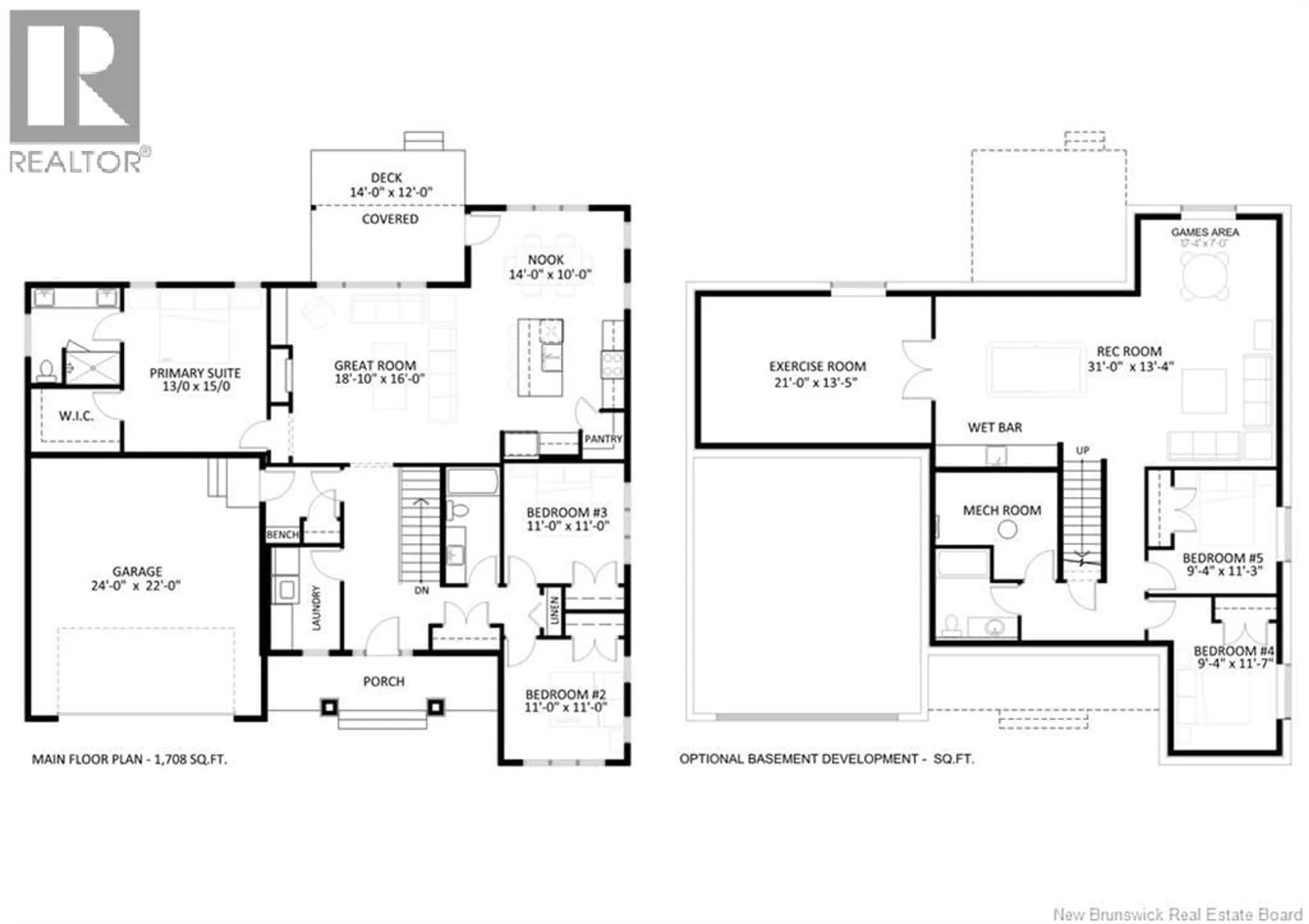 Floor plan for 66 RAPHAEL, Dieppe New Brunswick E1A8S4