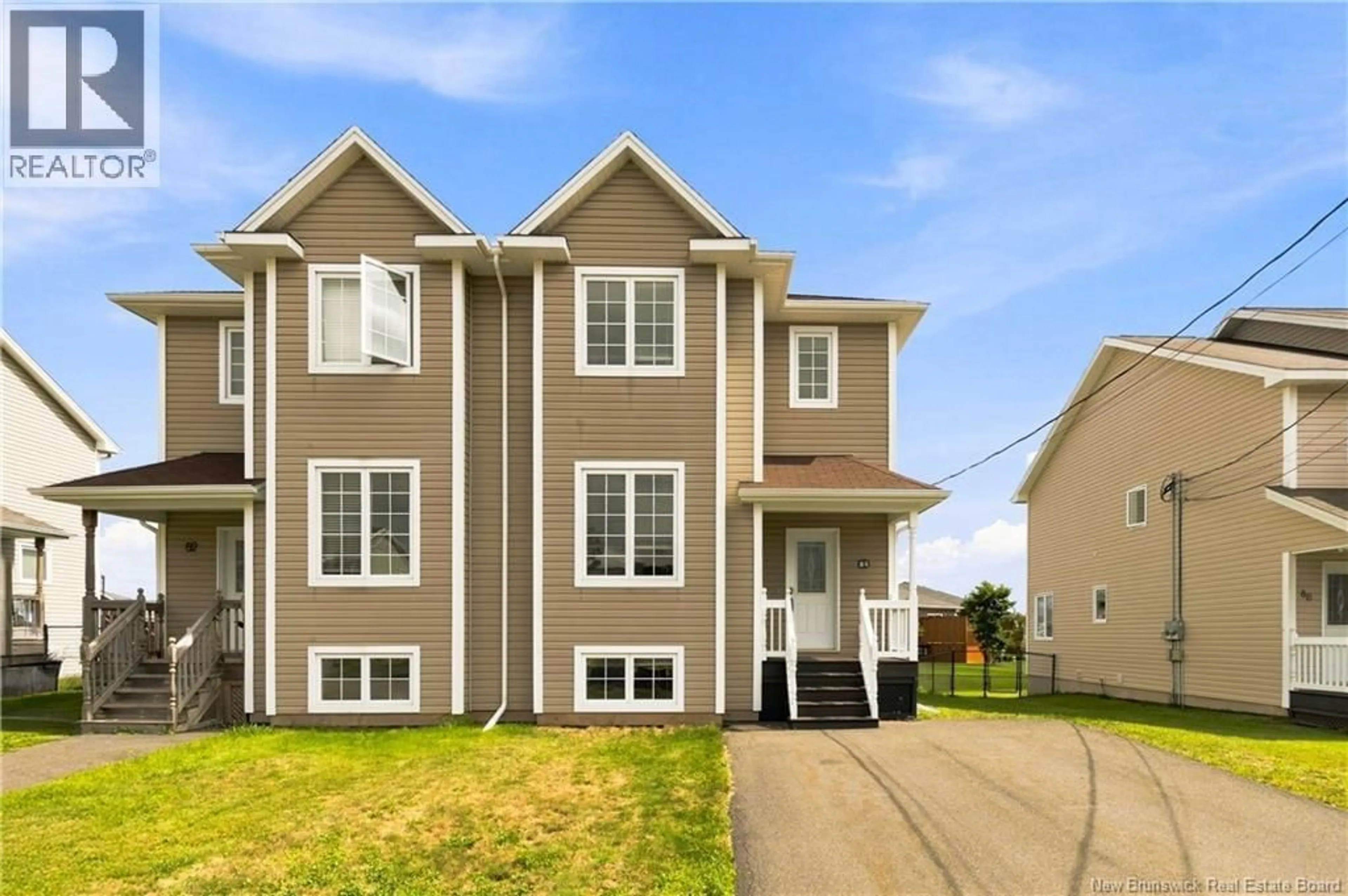 Home with vinyl exterior material, street for 84 HARMONY DRIVE, Riverview New Brunswick E1B0N1
