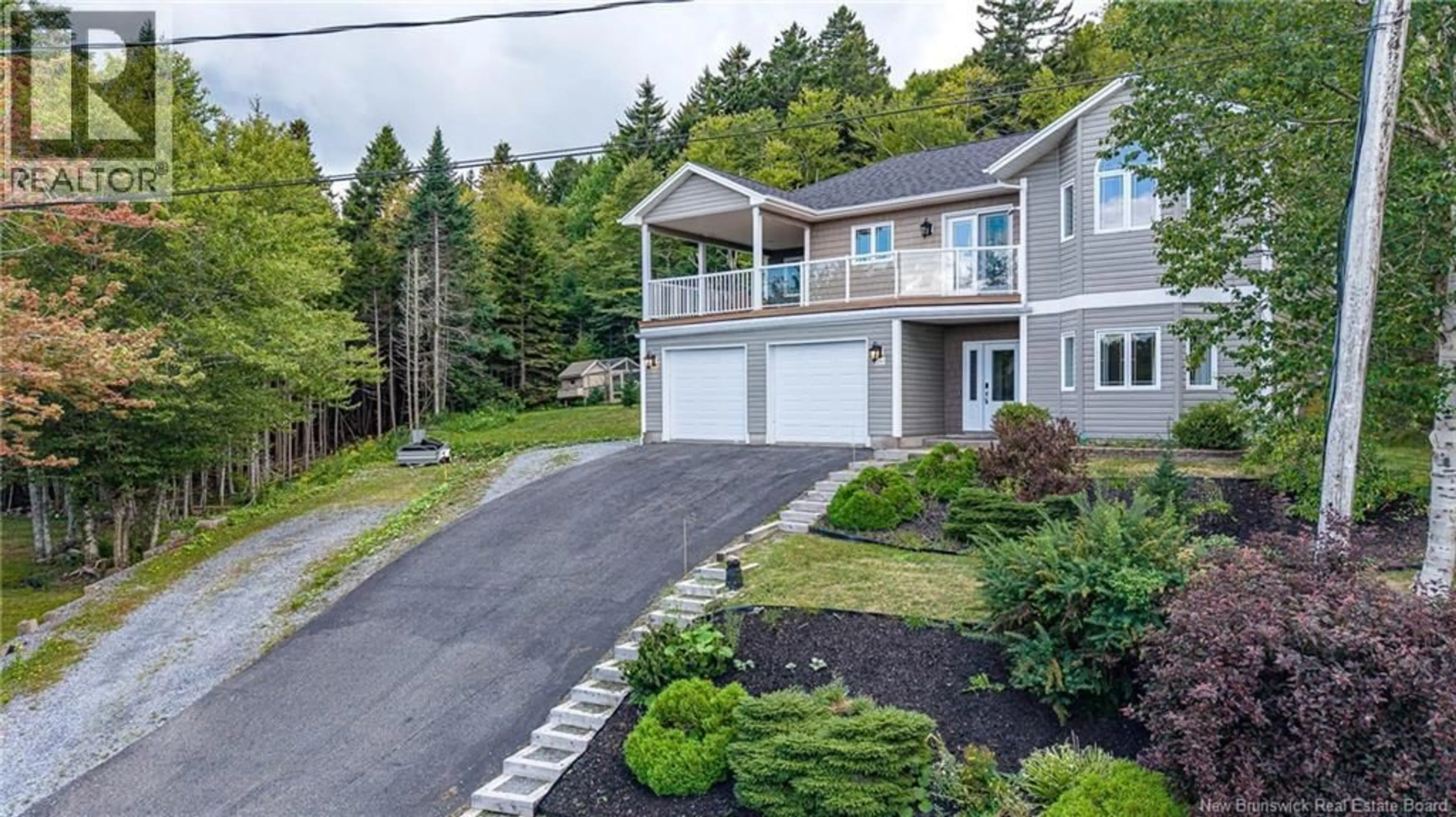 A pic from outside/outdoor area/front of a property/back of a property/a pic from drone, unknown for 26 ROSEMERE DRIVE, Grand Bay-Westfield New Brunswick E5K1Y4
