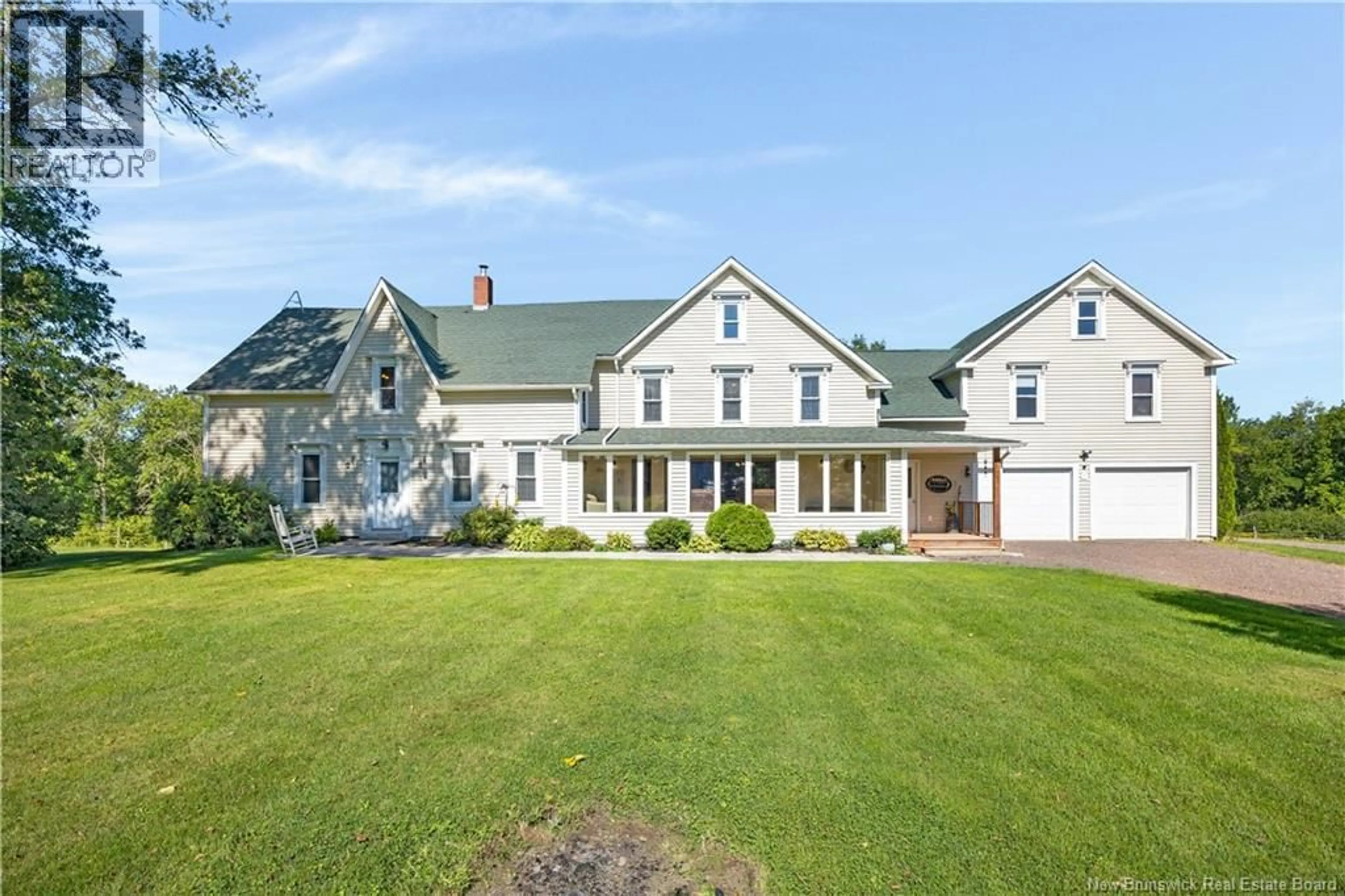 A pic from outside/outdoor area/front of a property/back of a property/a pic from drone, unknown for 85 SOUTH CANAAN ROAD, Coles Island New Brunswick E4C2S1