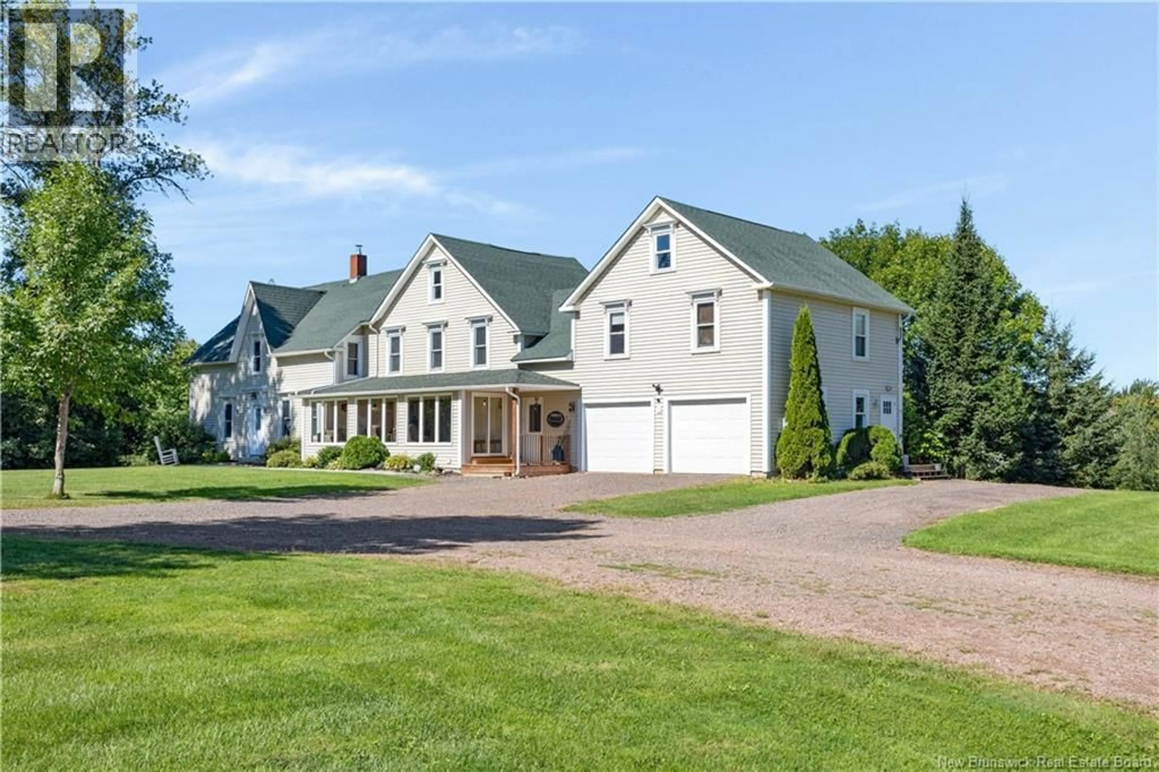A pic from outside/outdoor area/front of a property/back of a property/a pic from drone, unknown for 85 SOUTH CANAAN ROAD, Coles Island New Brunswick E4C2S1