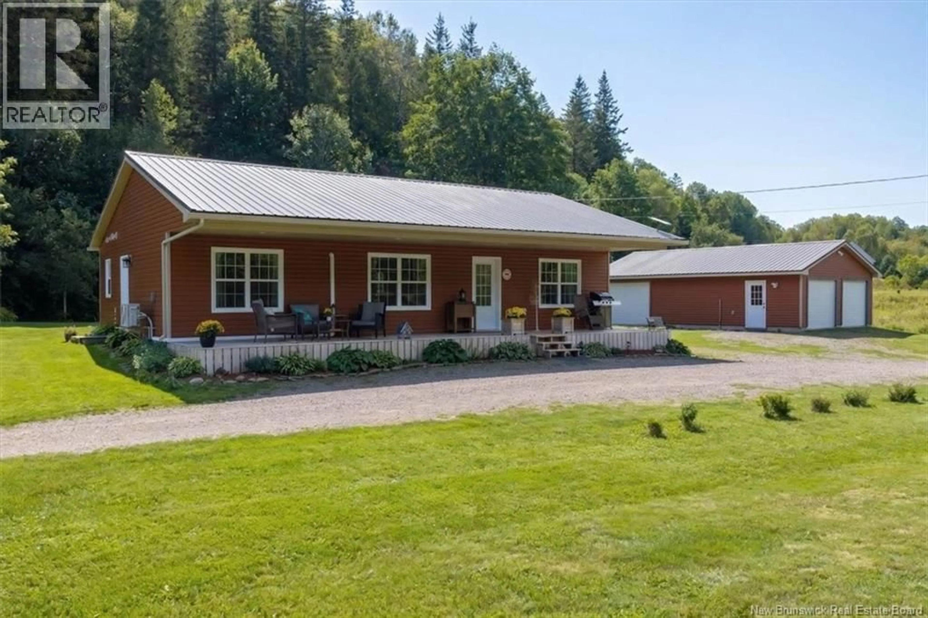 A pic from outside/outdoor area/front of a property/back of a property/a pic from drone, unknown for 160 CREEK ROAD, Waterford New Brunswick E4E4L8