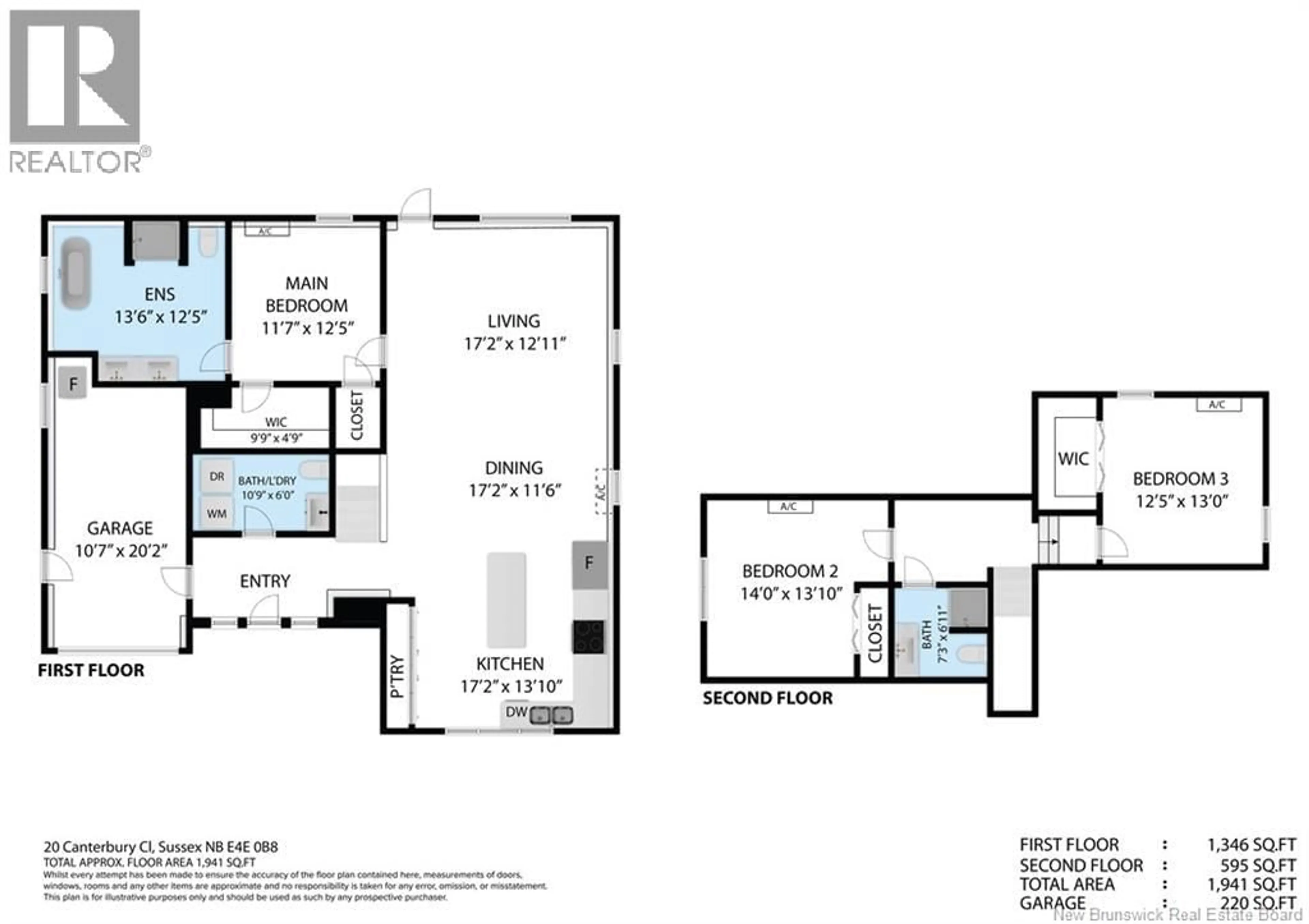 Floor plan for 20 CANTERBURY CLOSE, Sussex New Brunswick E4E0B8