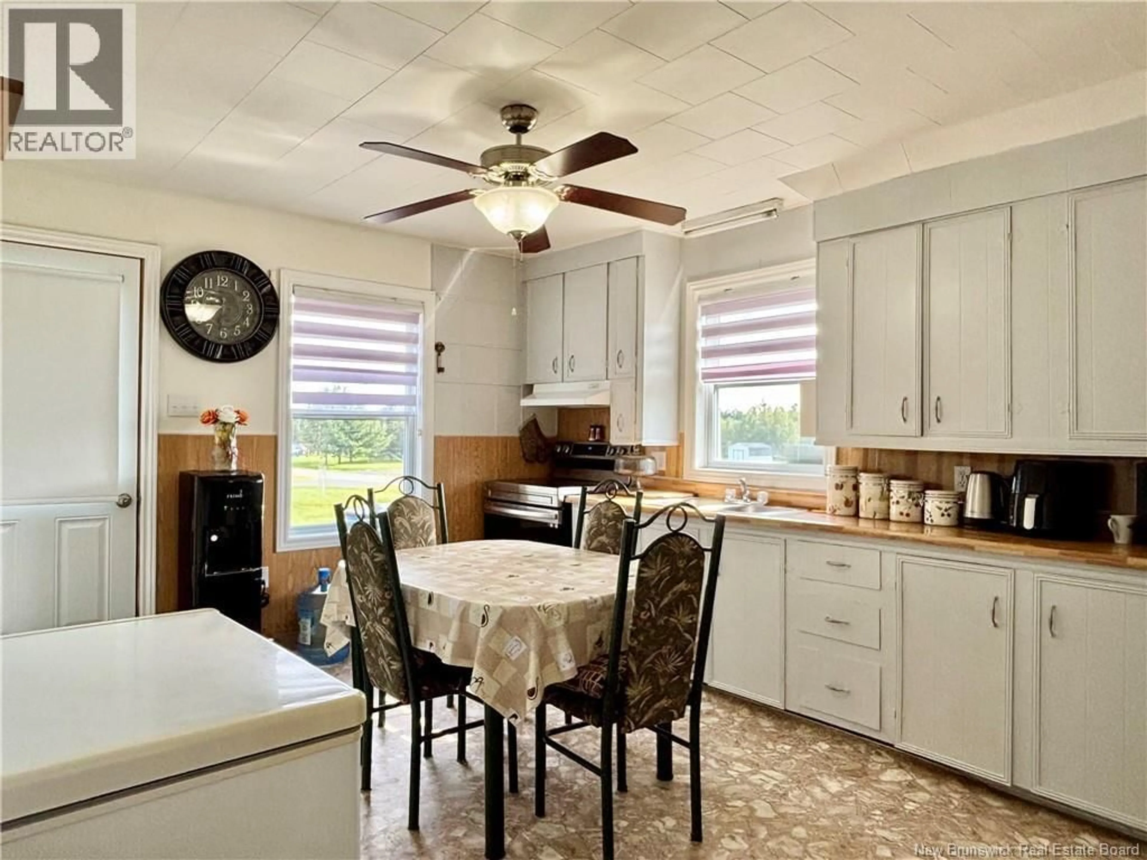 Open concept kitchen, ceramic/tile floor for 126 WILLIAM GAY STREET, Neguac New Brunswick E9G1Z1