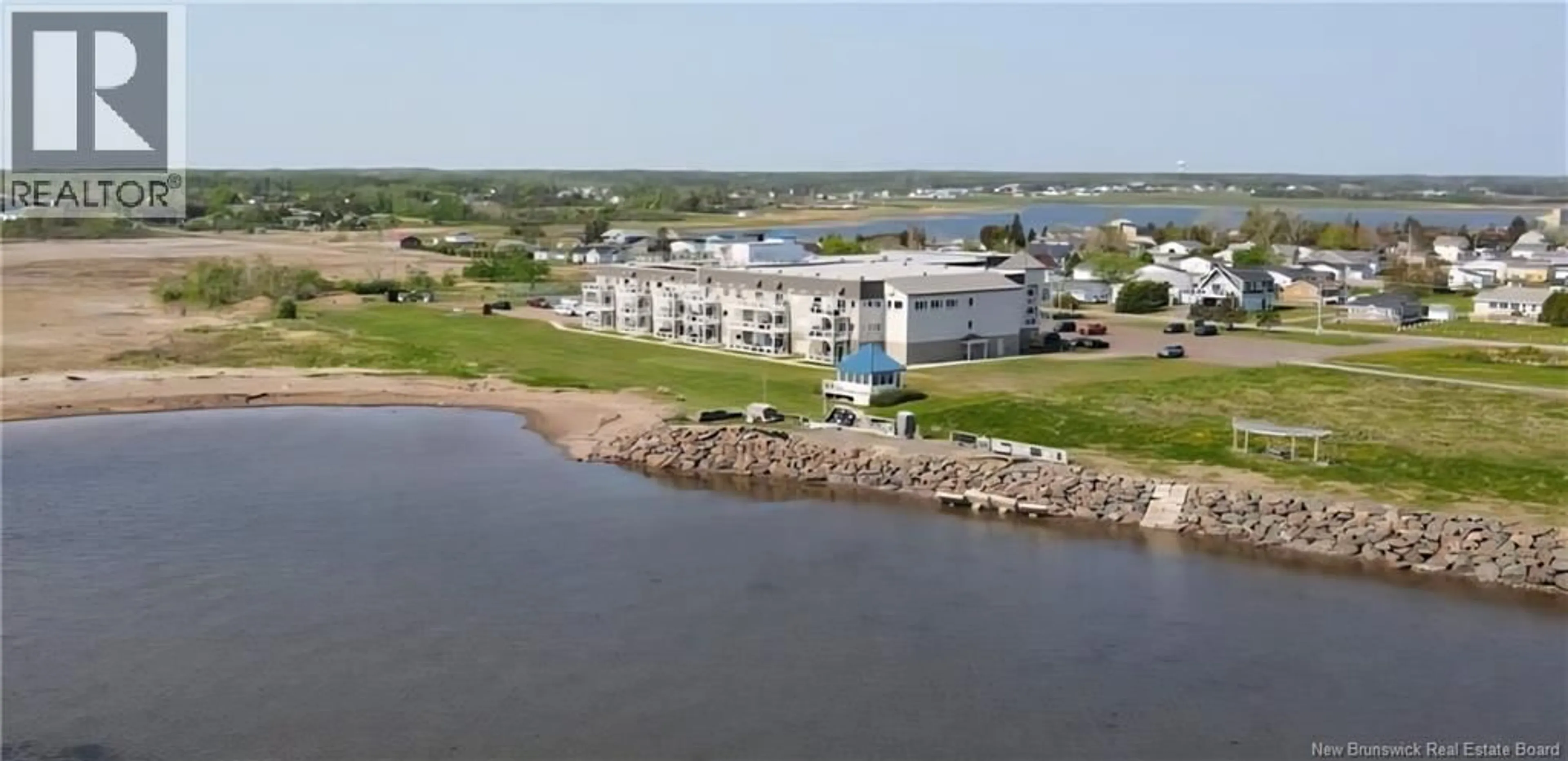 A pic from outside/outdoor area/front of a property/back of a property/a pic from drone, water/lake/river/ocean view for 120 - 69 CAP BIMET, Grand-Barachois New Brunswick E4P6X5