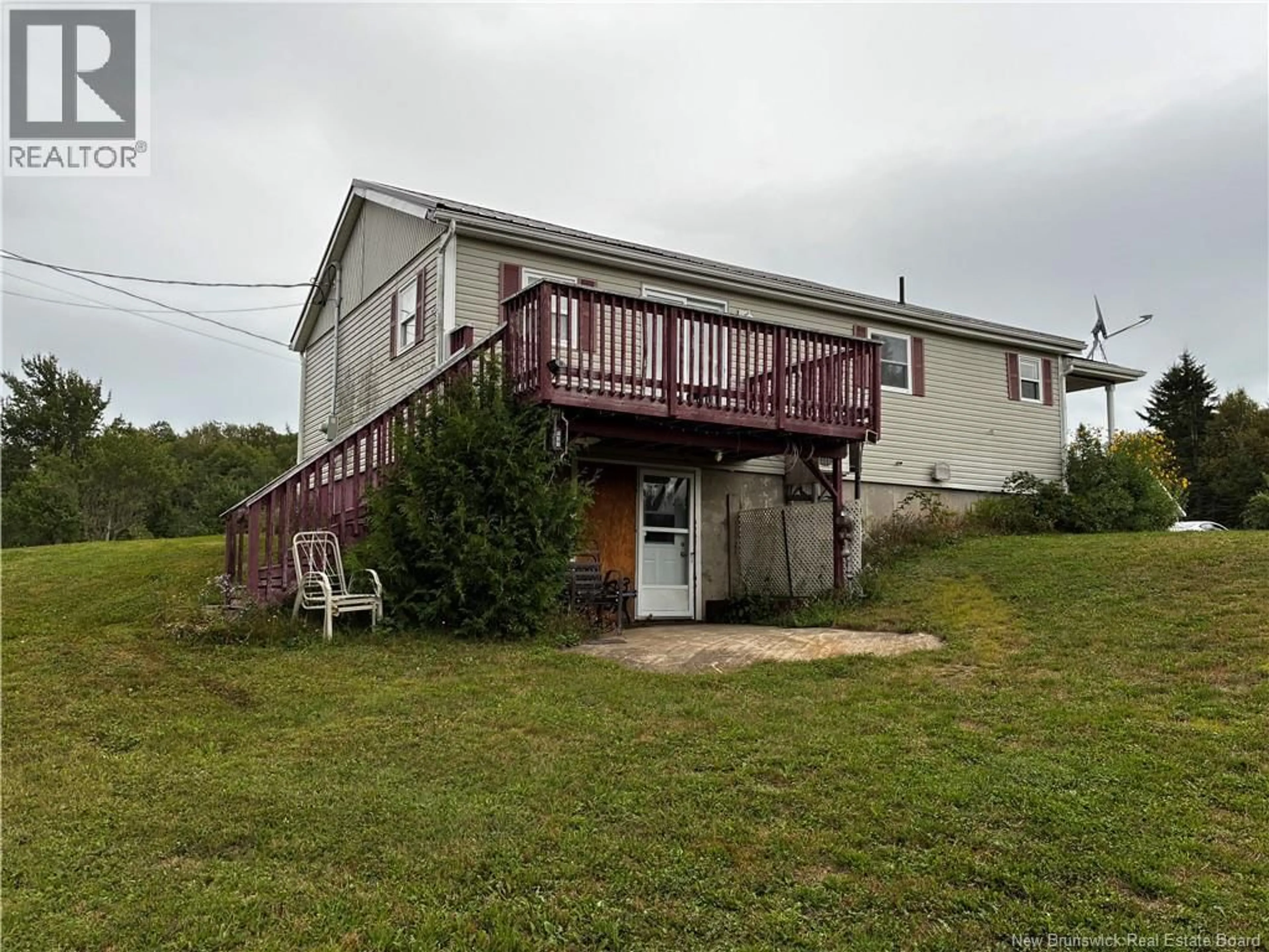 A pic from outside/outdoor area/front of a property/back of a property/a pic from drone, water/lake/river/ocean view for 720 GOSHEN ROAD, Marrtown New Brunswick E5P1Y5