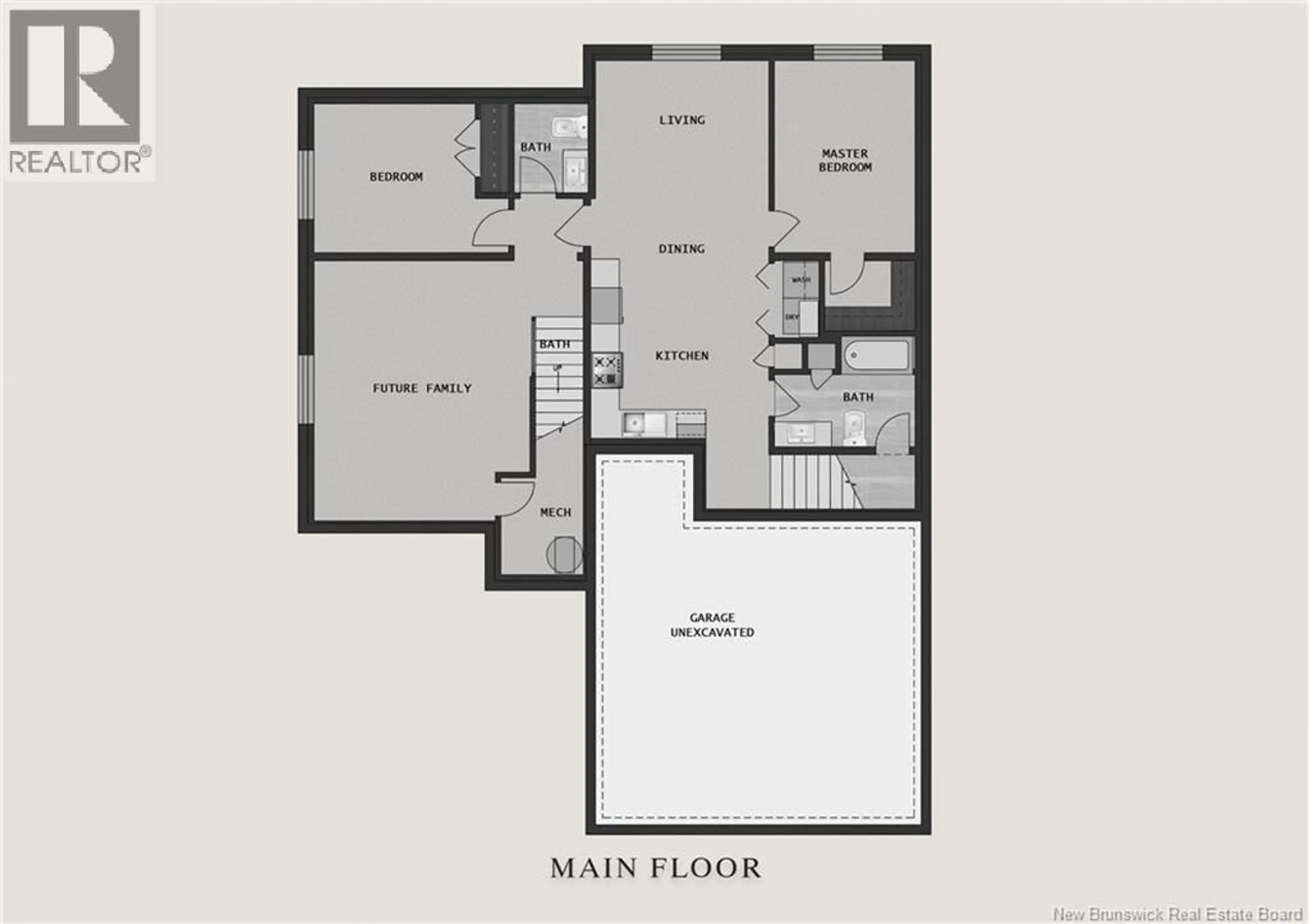 Floor plan for 454 GASPÉ STREET, Dieppe New Brunswick E1A6T6