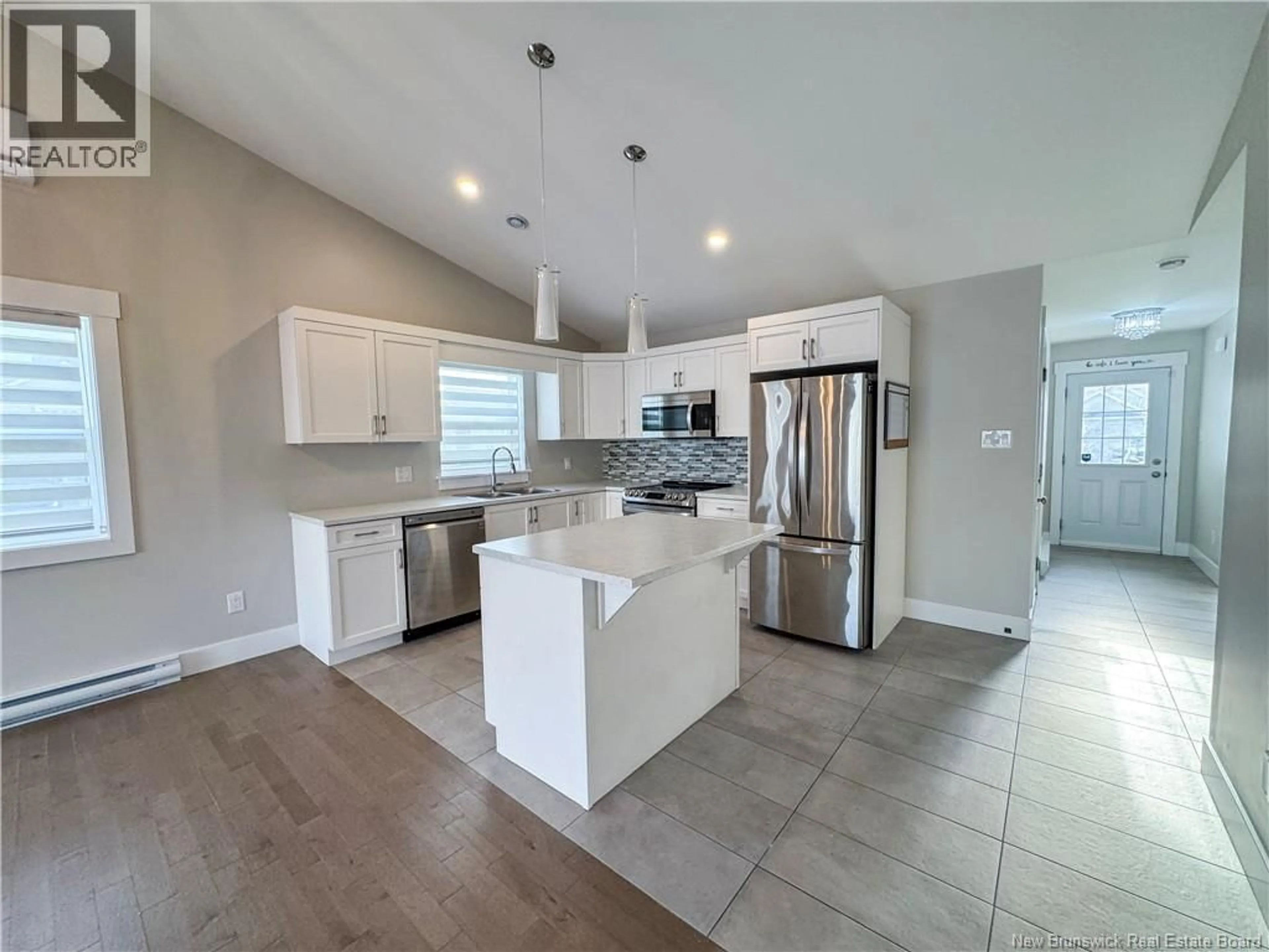 Open concept kitchen, ceramic/tile floor for 35 ANASTASIA CRESCENT, Moncton New Brunswick E1E0E4