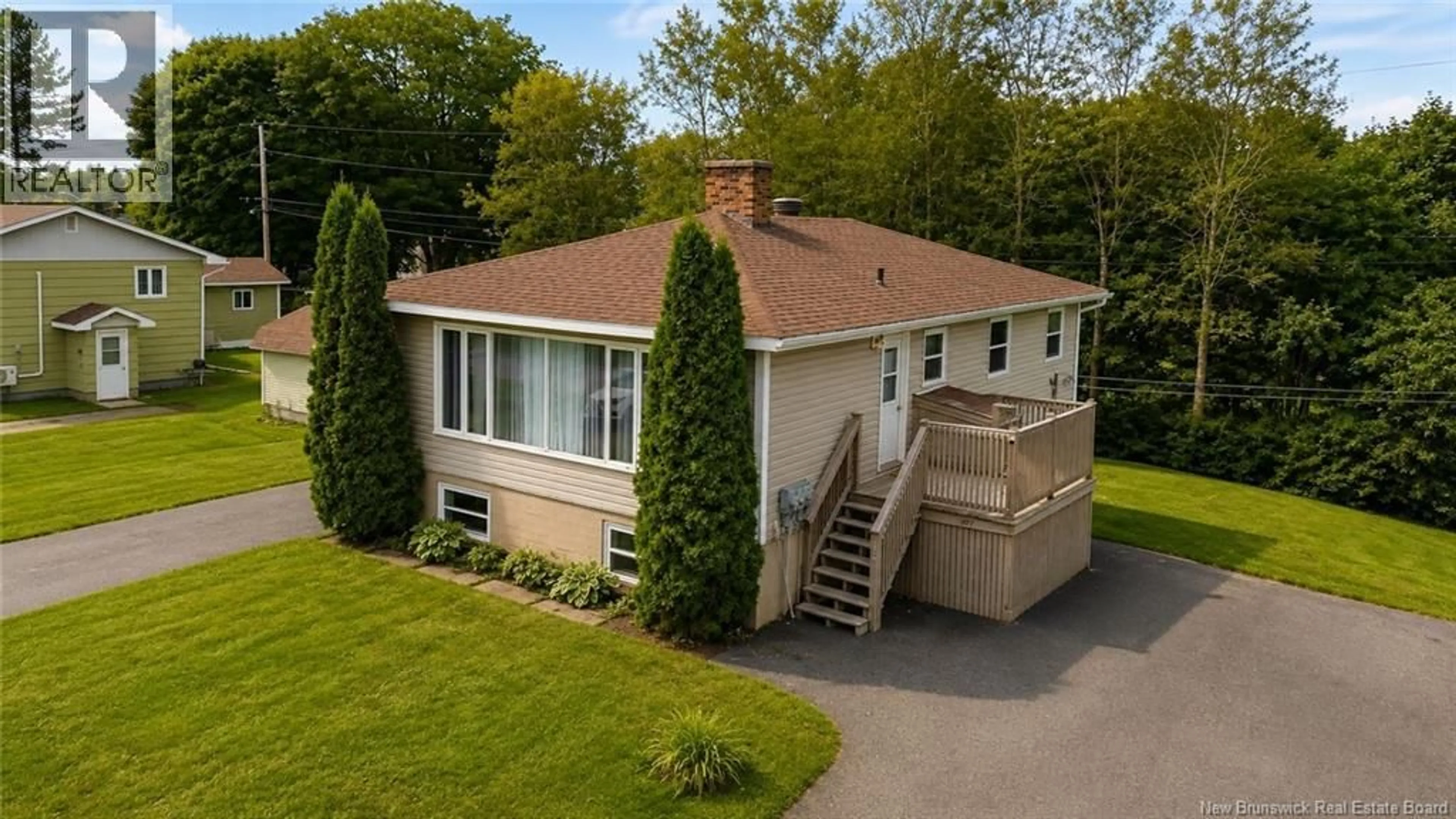 A pic from outside/outdoor area/front of a property/back of a property/a pic from drone, unknown for 1075 DANIEL DRIVE, Bathurst New Brunswick E2A3X6