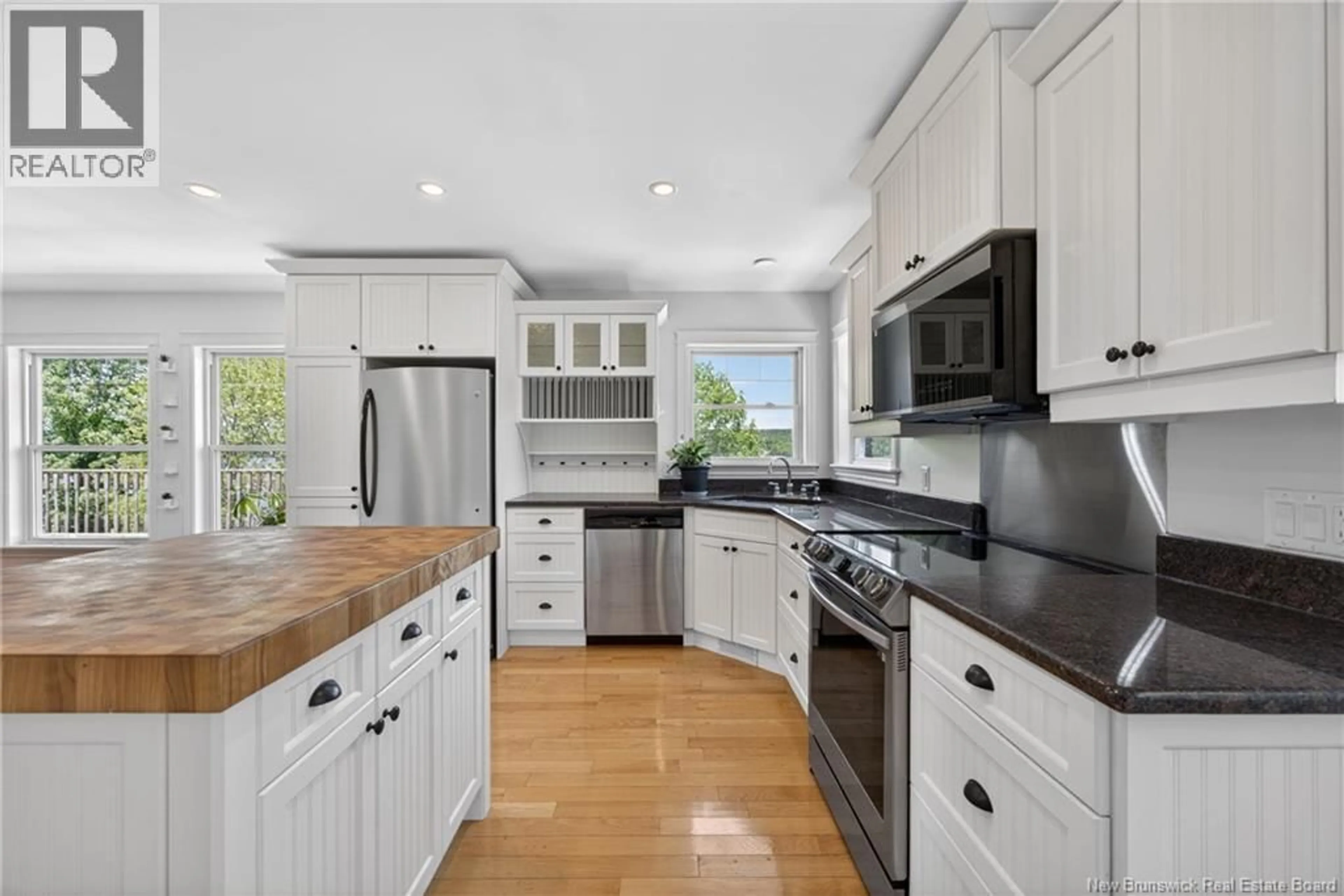 Open concept kitchen, ceramic/tile floor for 7343 ROUTE 102, Dumfries New Brunswick E6G1P6