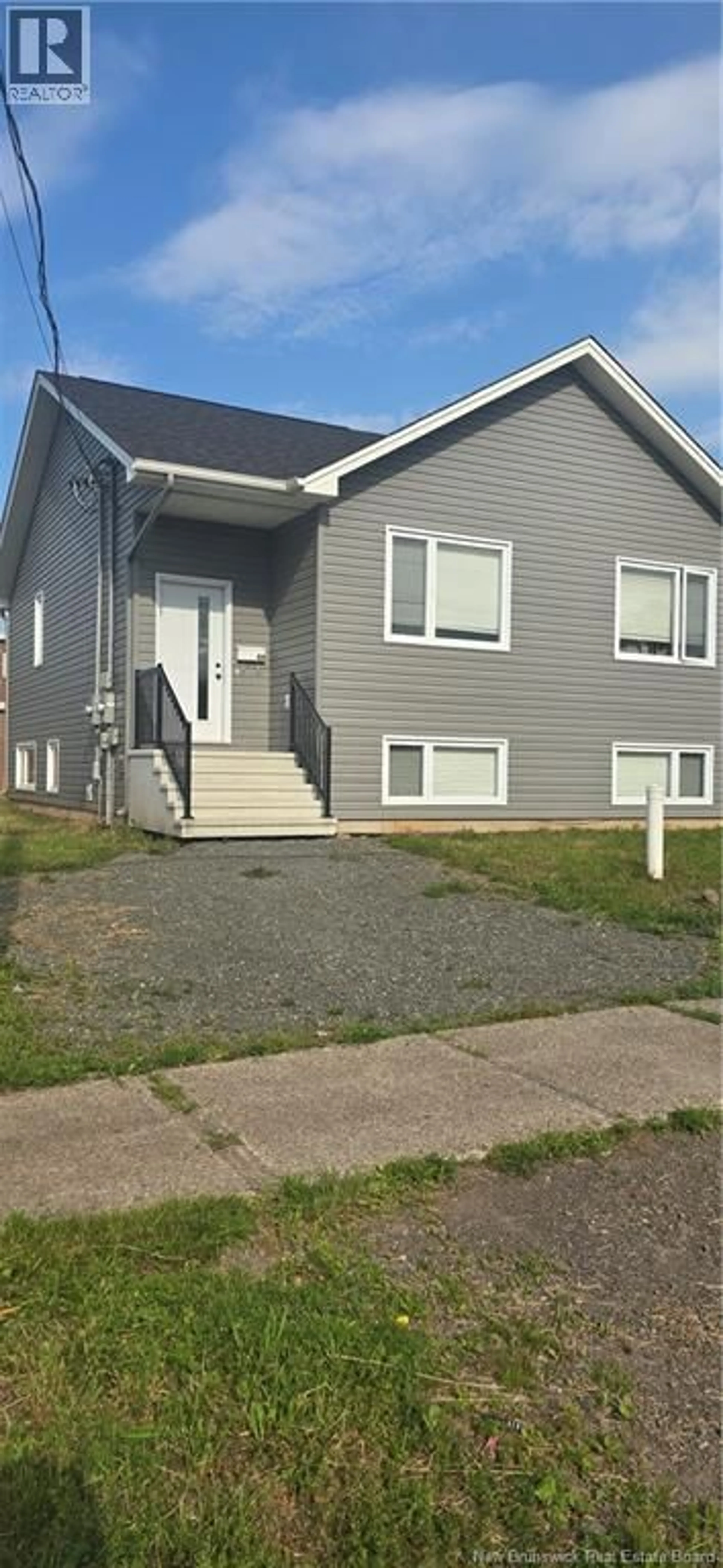 Home with vinyl exterior material, street for 47-49 TERRIS, Moncton New Brunswick E1C7P4