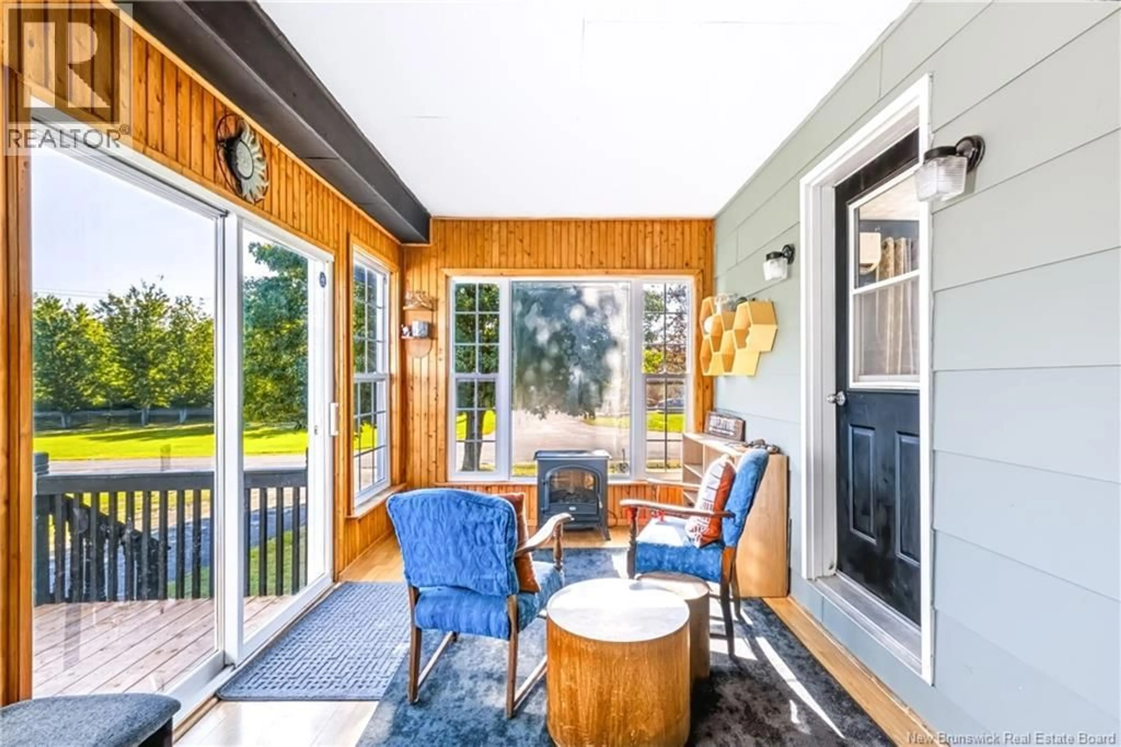 Patio, water/lake/river/ocean view for 109 MAYNARD ROAD, Fredericton Junction New Brunswick E5L1Y3