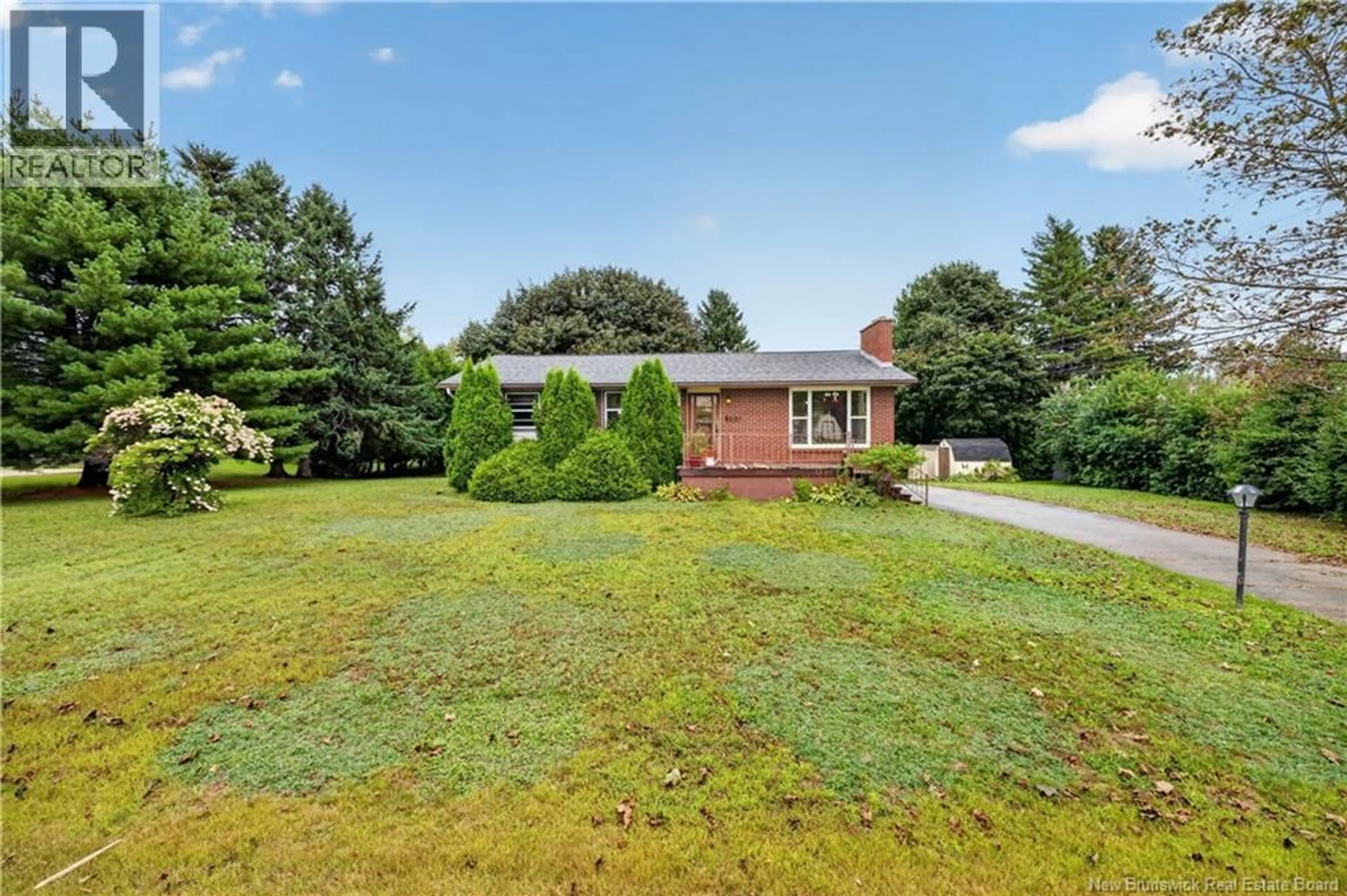 A pic from outside/outdoor area/front of a property/back of a property/a pic from drone, street for 3 CENTURY DRIVE, Miramichi New Brunswick E1V7A3