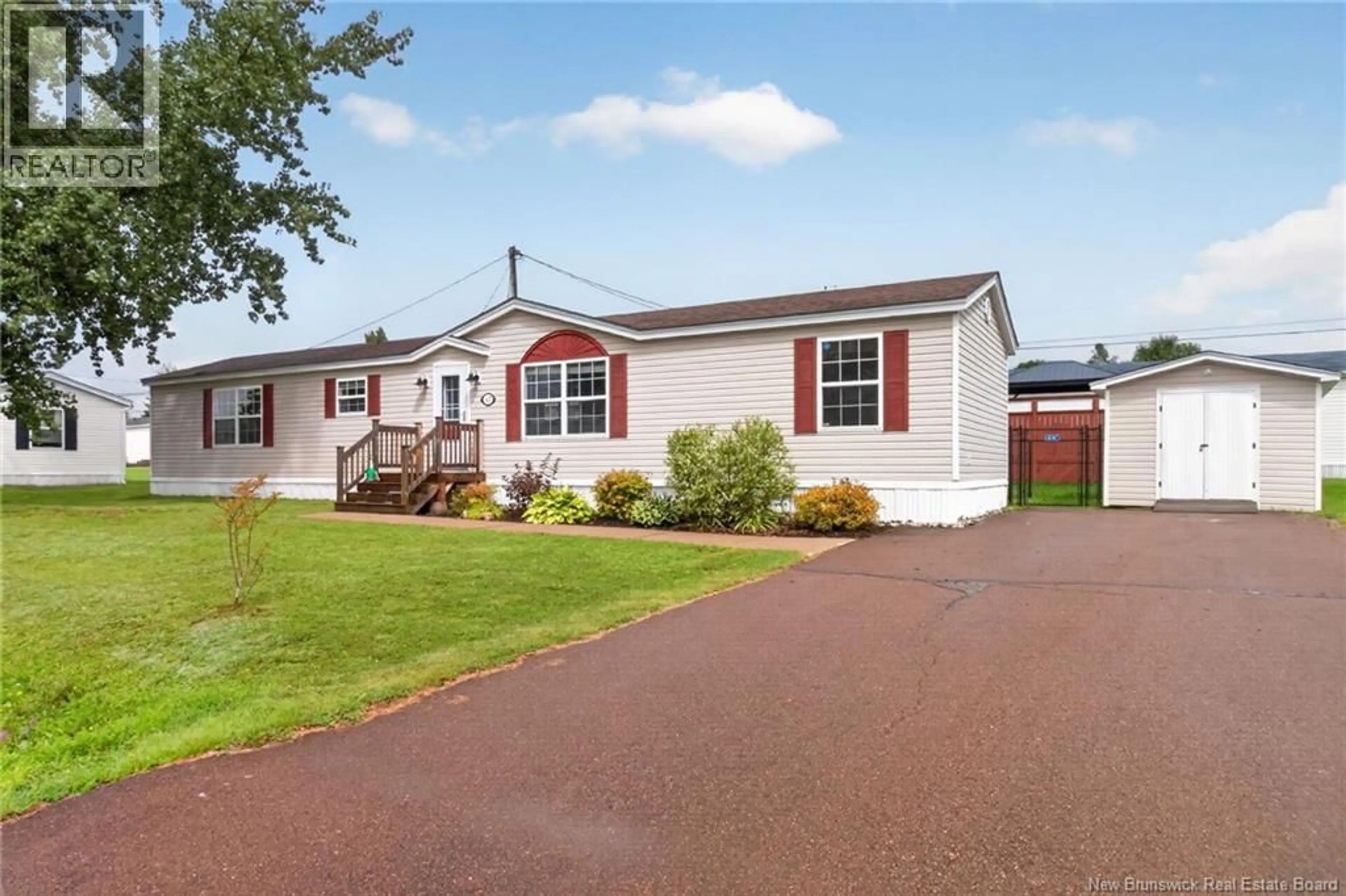 Home with vinyl exterior material, street for 17 ASPENWOOD STREET, Moncton New Brunswick E1H3L1