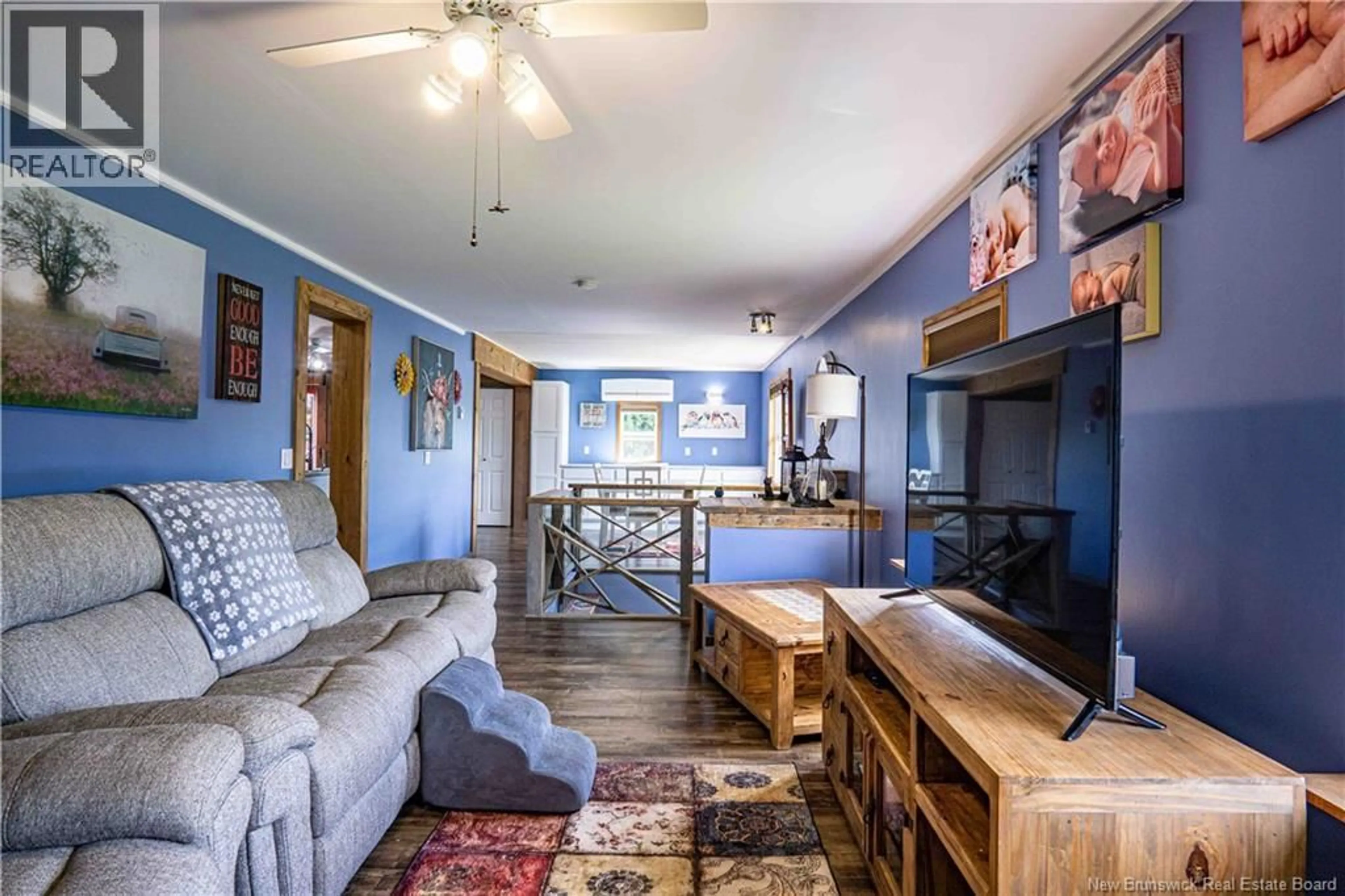 Living room with furniture, unknown for 9630 ROUTE 107, Fielding New Brunswick E7L2Y9
