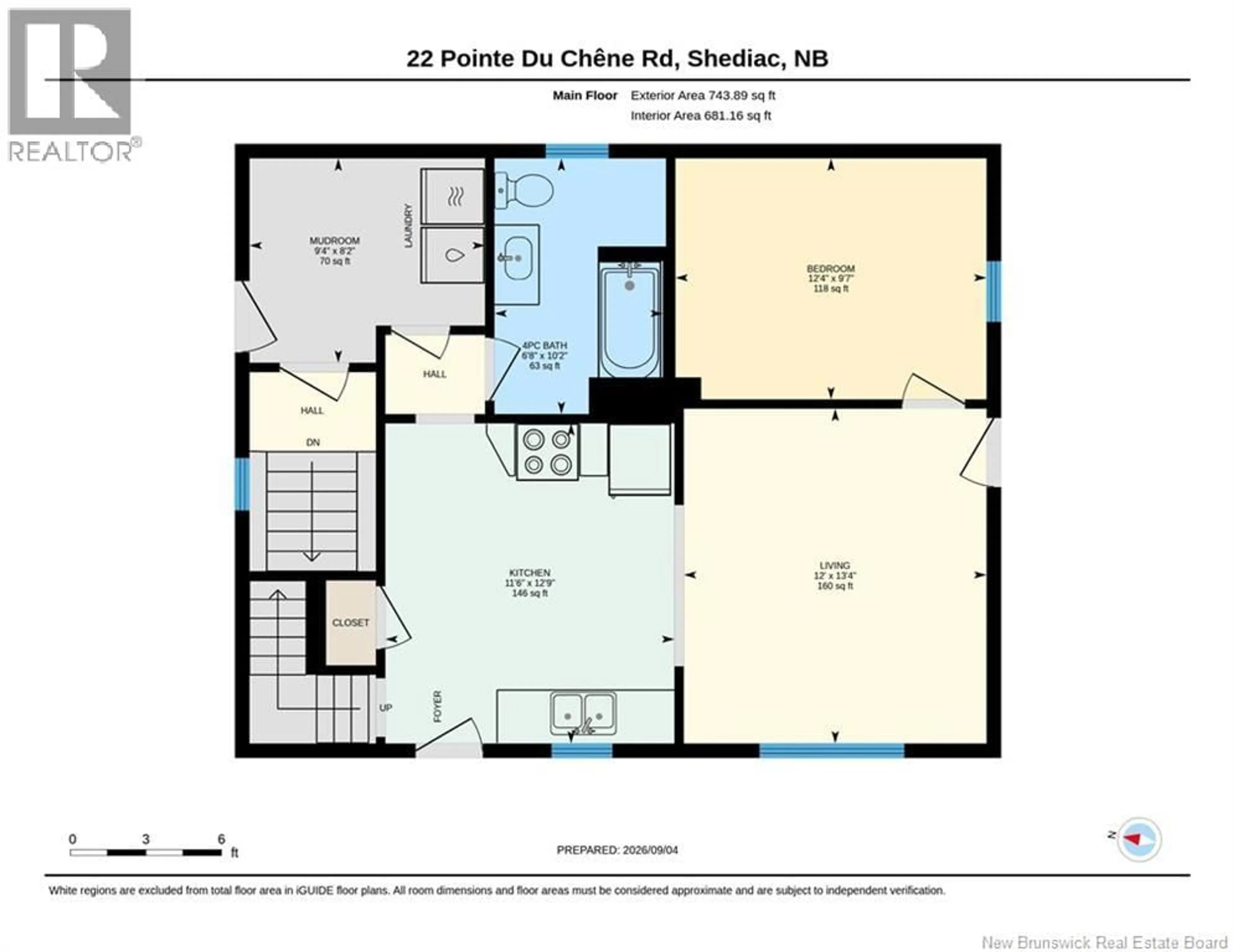 Floor plan for 22 POINTE-DU-CHÊNE ROAD, Shediac New Brunswick E4P2M2