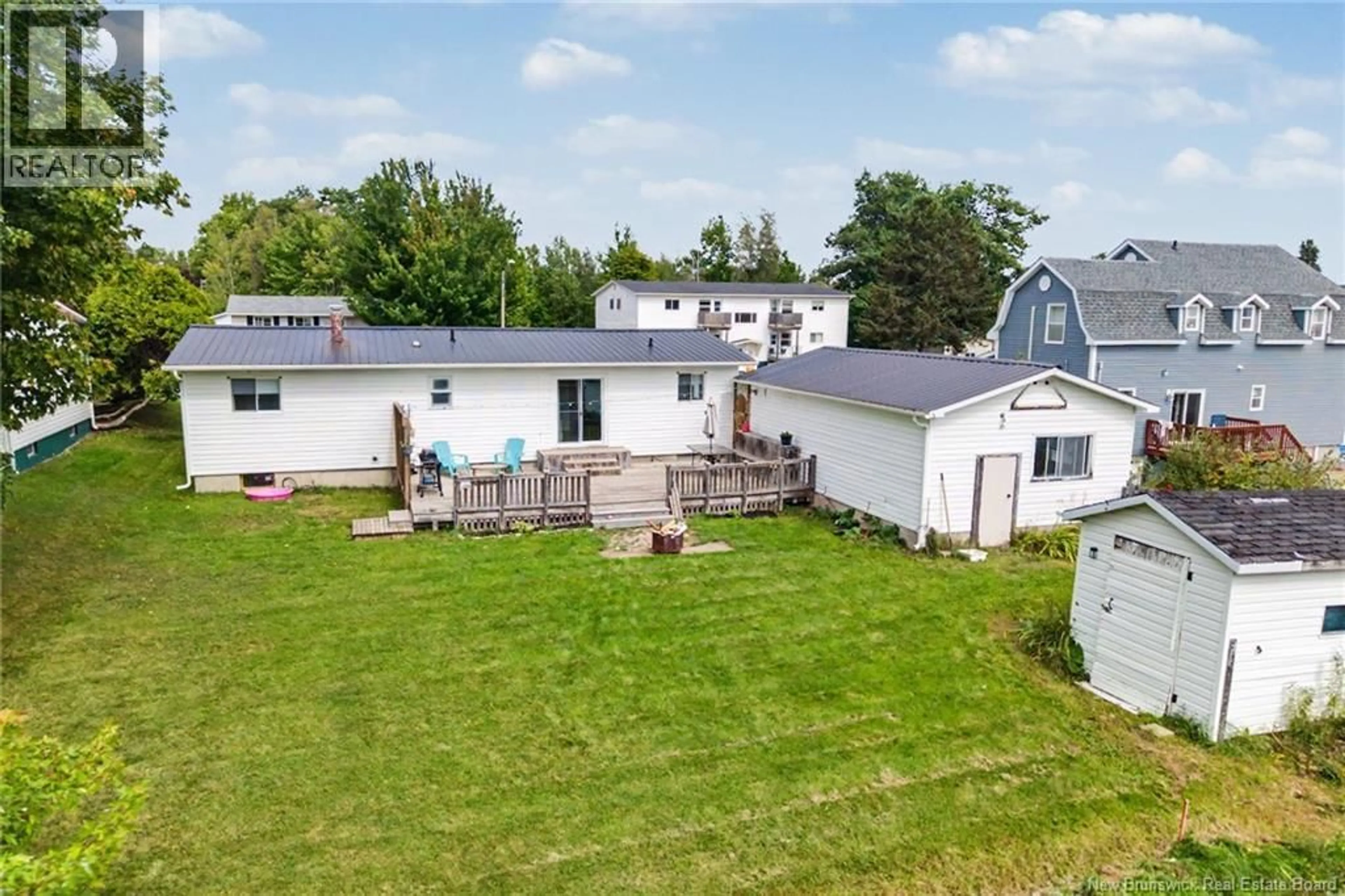 A pic from outside/outdoor area/front of a property/back of a property/a pic from drone, mountain view for 86 LANDEGGER DRIVE, Nackawic New Brunswick E6G1G2