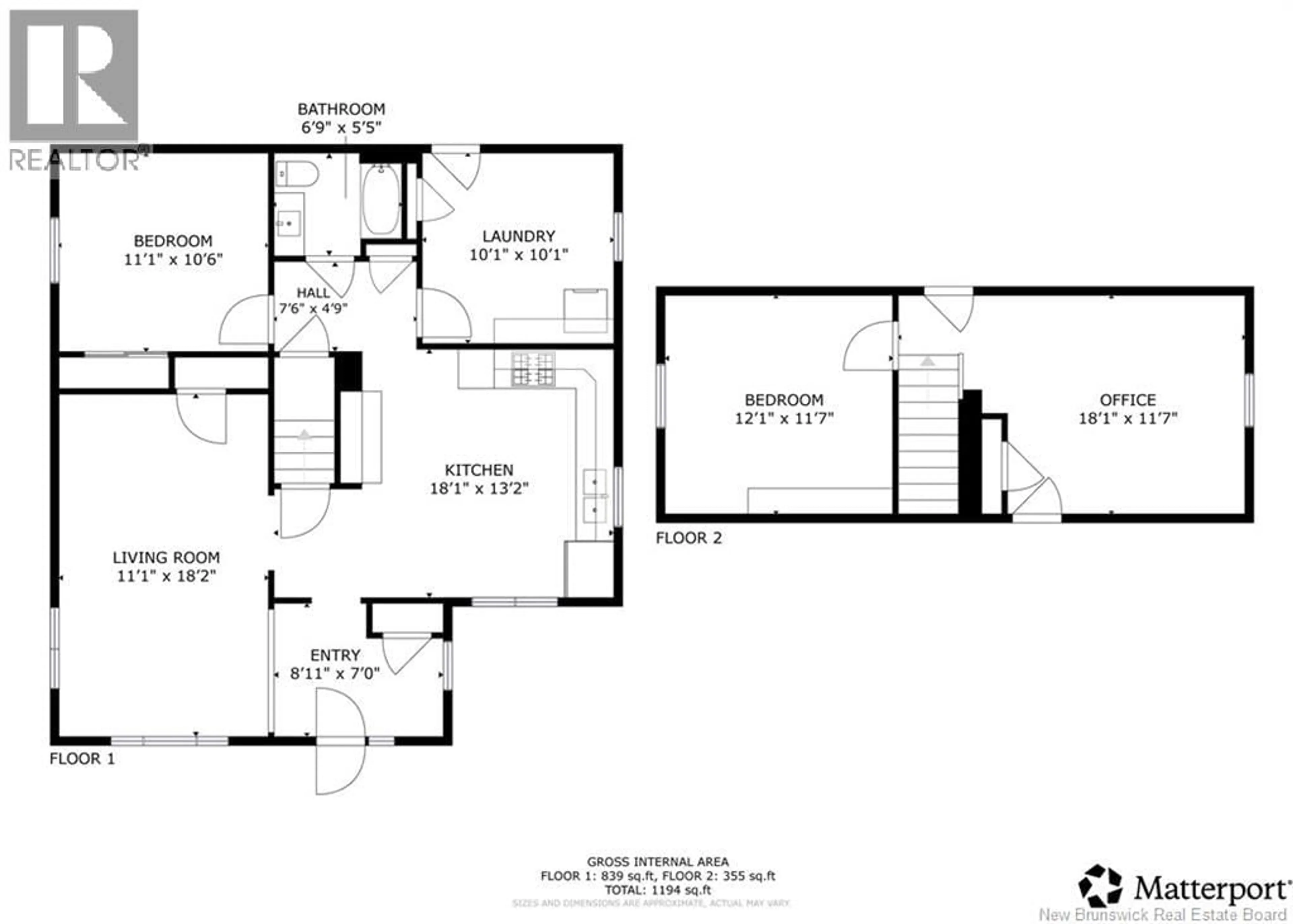 Floor plan for 2342 ROUTE 515, Sainte-Marie-De-Kent New Brunswick E4S2E3