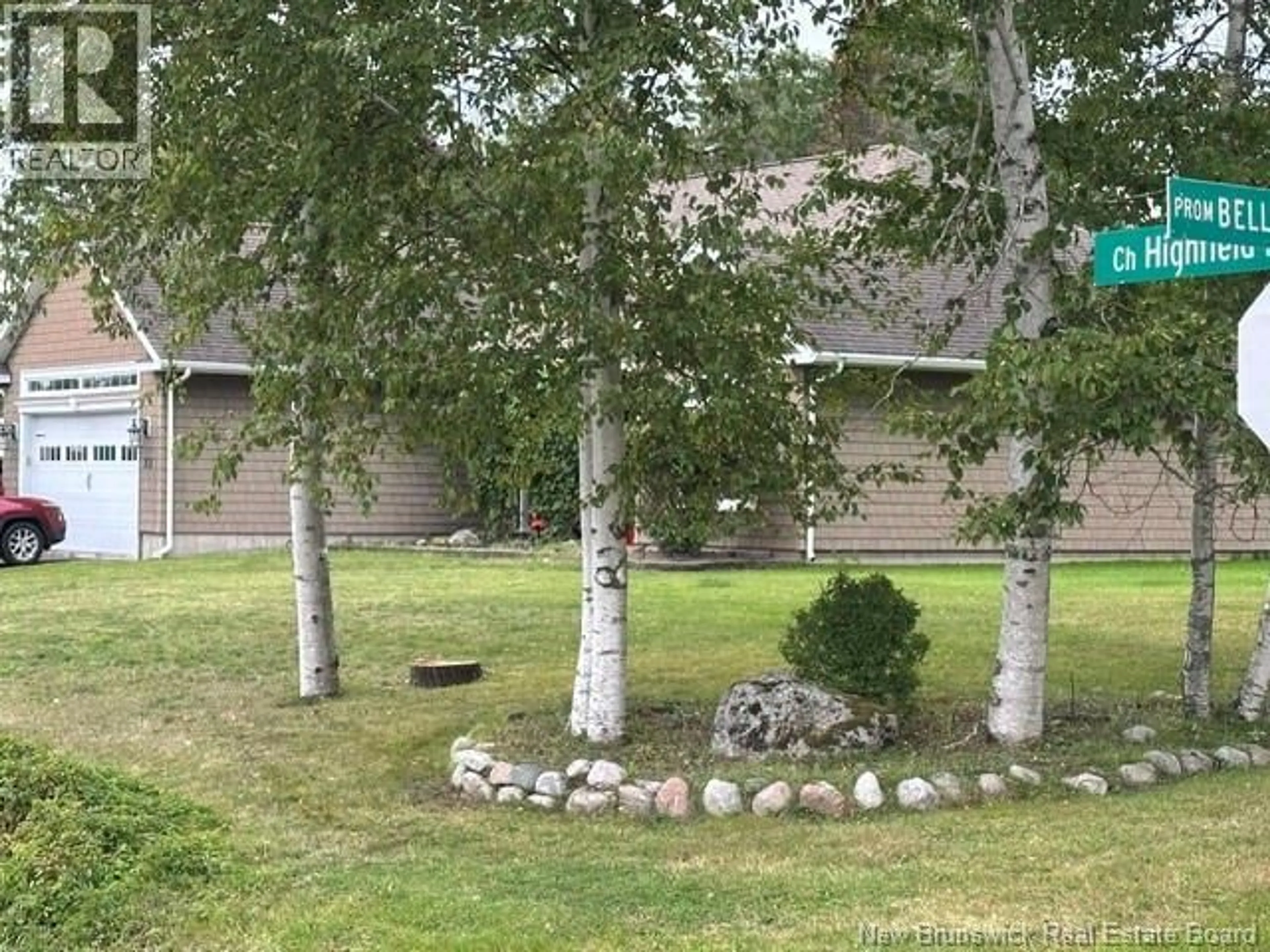 A pic from outside/outdoor area/front of a property/back of a property/a pic from drone, forest/trees view for 23 HIGHFIELD ROAD, Douglas New Brunswick E3G7P6