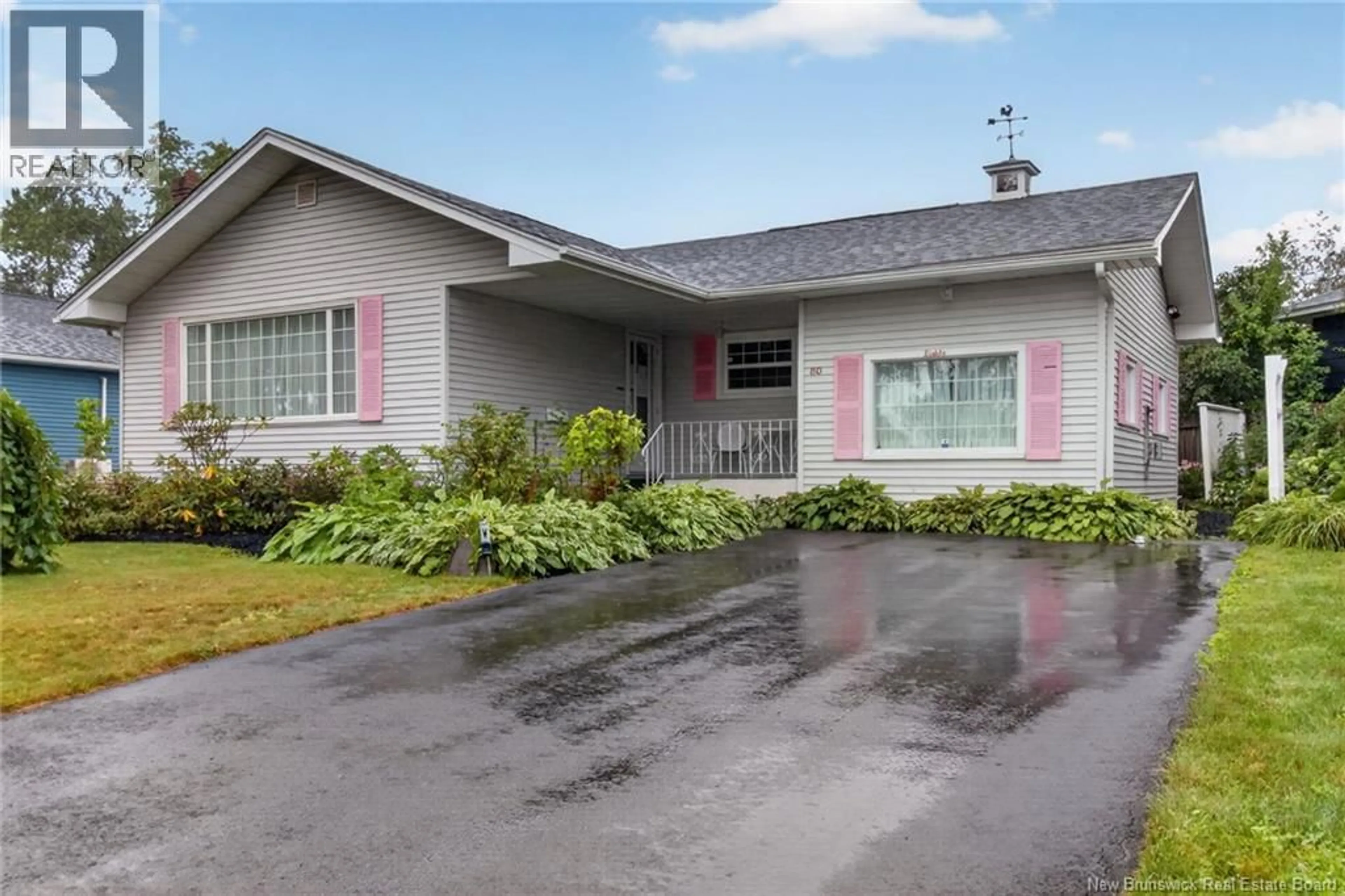 Home with vinyl exterior material, street for 80 JOHNSON AVENUE, Moncton New Brunswick E1C6Y1