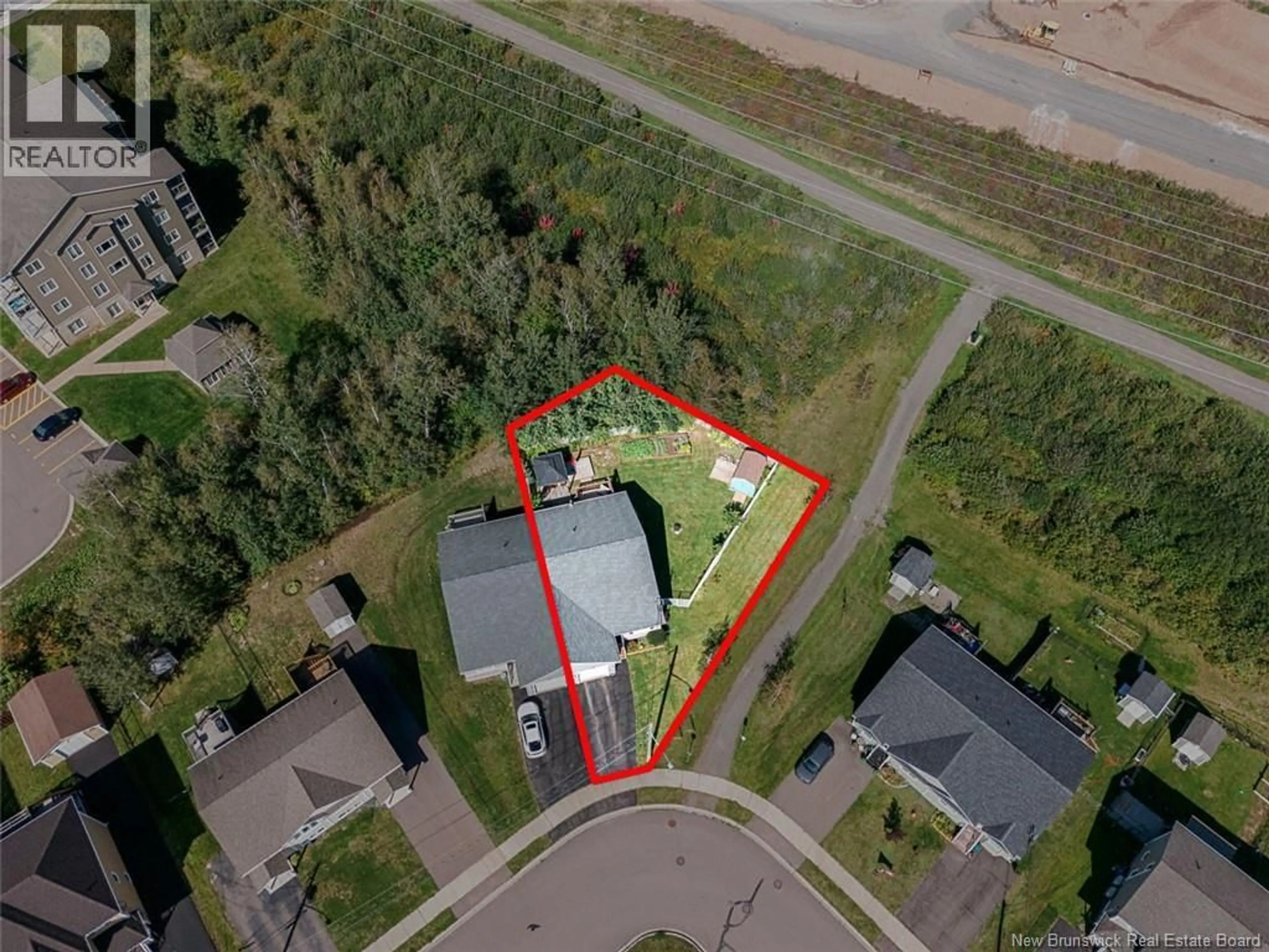 A pic from outside/outdoor area/front of a property/back of a property/a pic from drone, street for 77 STILLWATER DRIVE, Moncton New Brunswick E1E0E3
